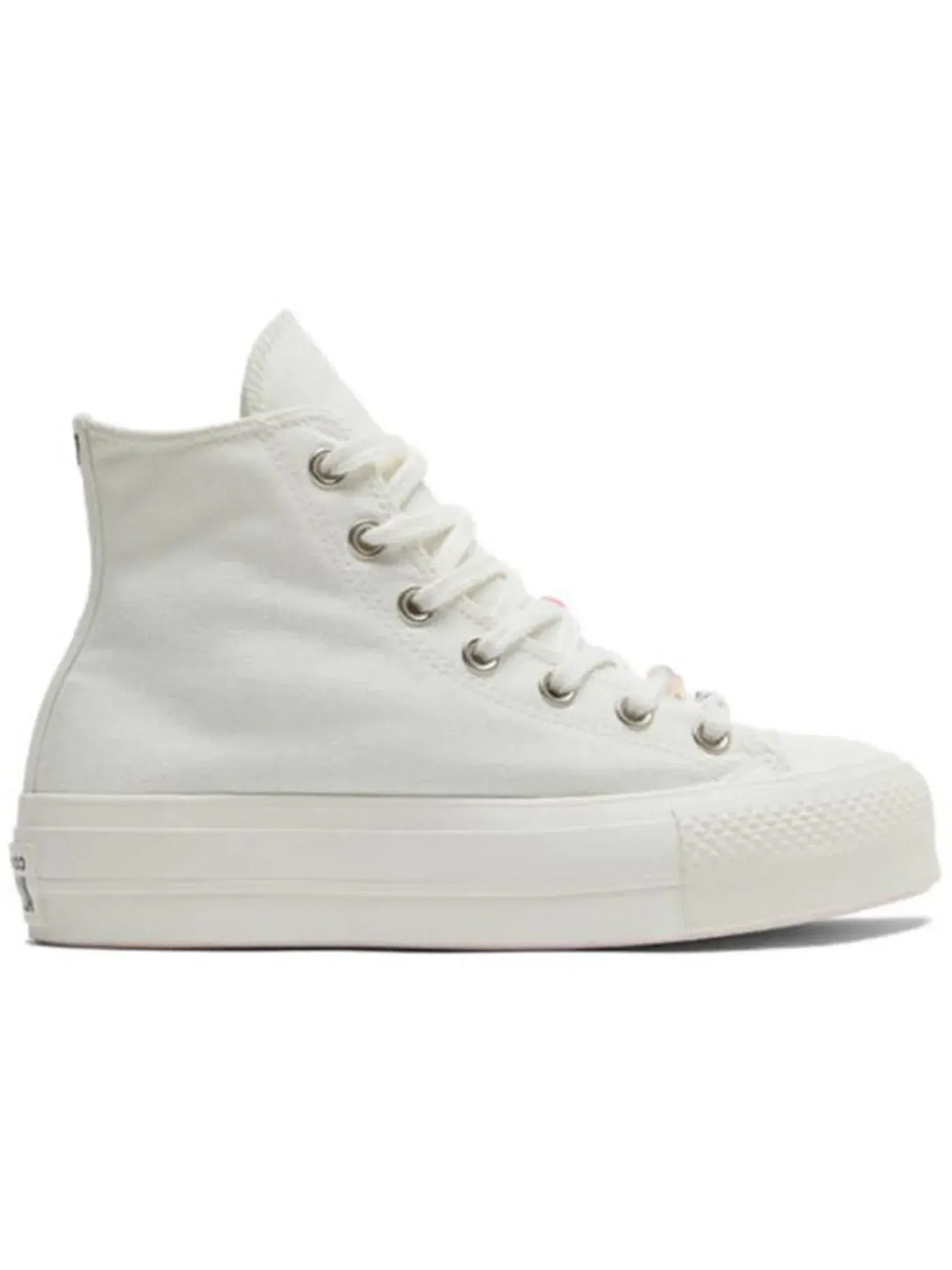Женские кроссовки на платформе Converse Chuck Taylor All Star Lift Hi DIY Beads — изображение 1 из 2, черный