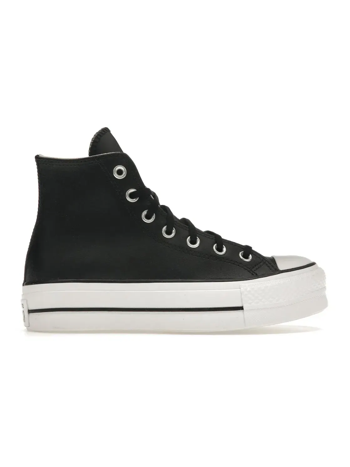 Женские кроссовки на платформе Converse Chuck Taylor All Star Lift Hi Converse — изображение 1 из 5, черный/черный/белый
