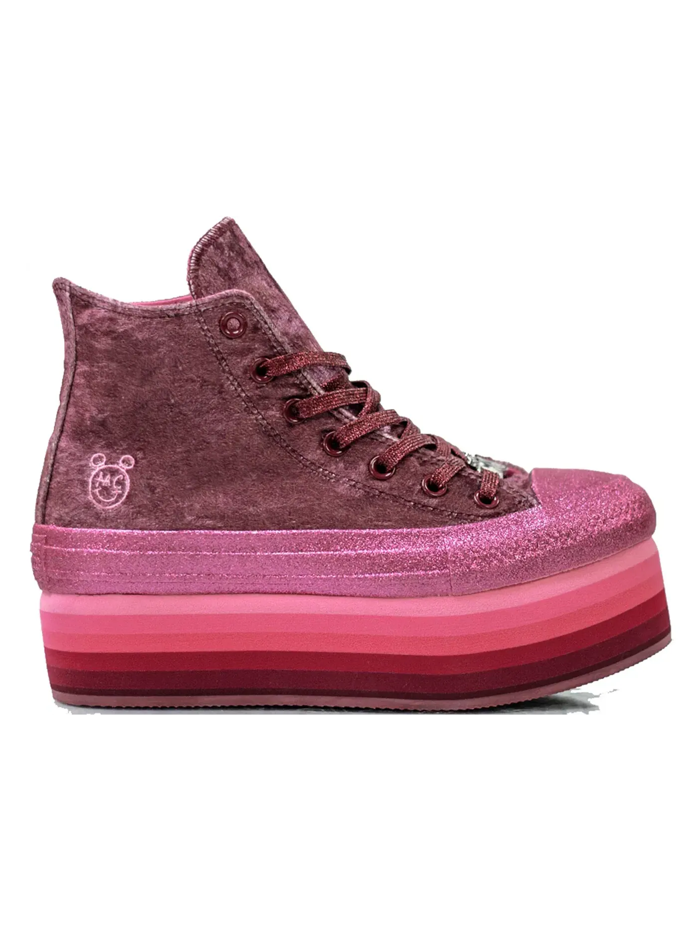 Женские кроссовки Converse Chuck Taylor All Star — изображение 1 из 2, розовый/черный