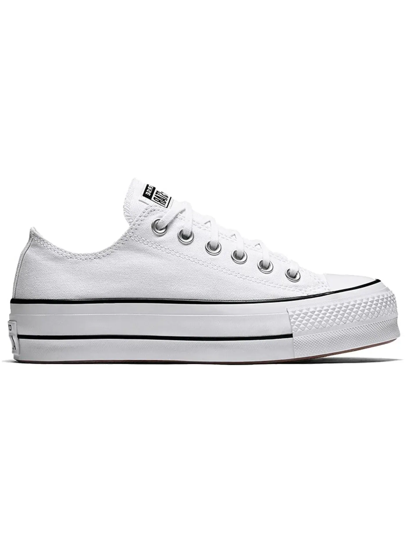 Женские кеды на платформе Converse Chuck Taylor All Star — изображение 1 из 2, белый/черный-белый
