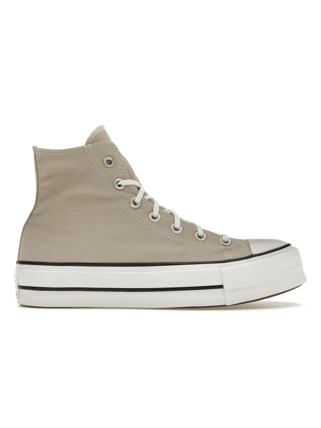 Женские кроссовки на платформе Converse Chuck Taylor All Star Lift Platform — изображение 1 из 5, черный/белый