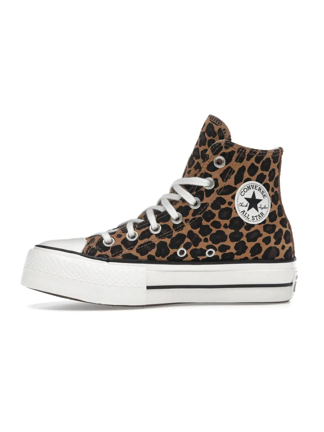 Женские кроссовки на платформе Converse Chuck Taylor All Star Lift Platform Hi — изображение 4 из 5, черный