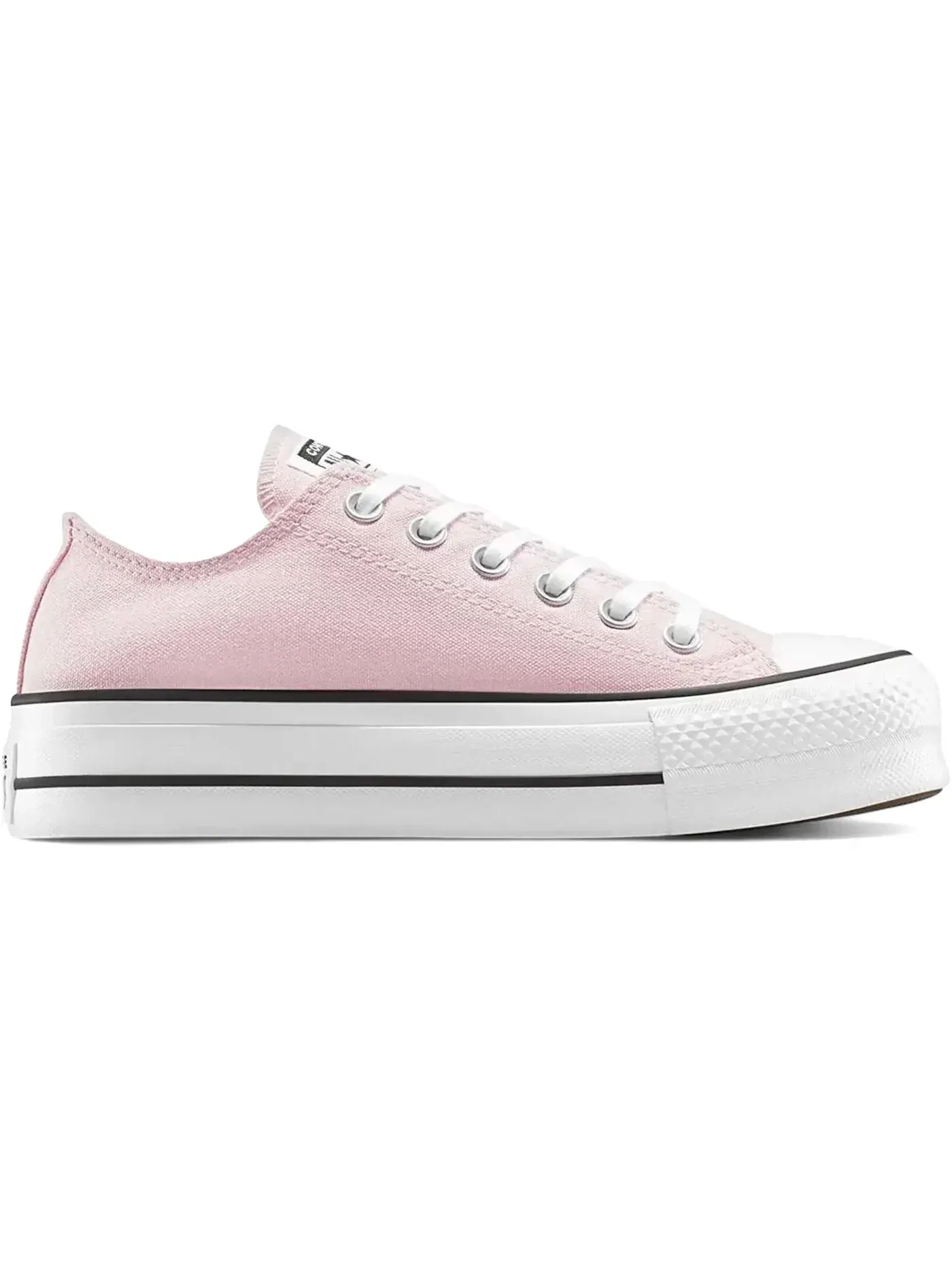 Женские кеды на платформе Converse Chuck Taylor All Star Lift Platform Low — изображение 1 из 2, белый/черный