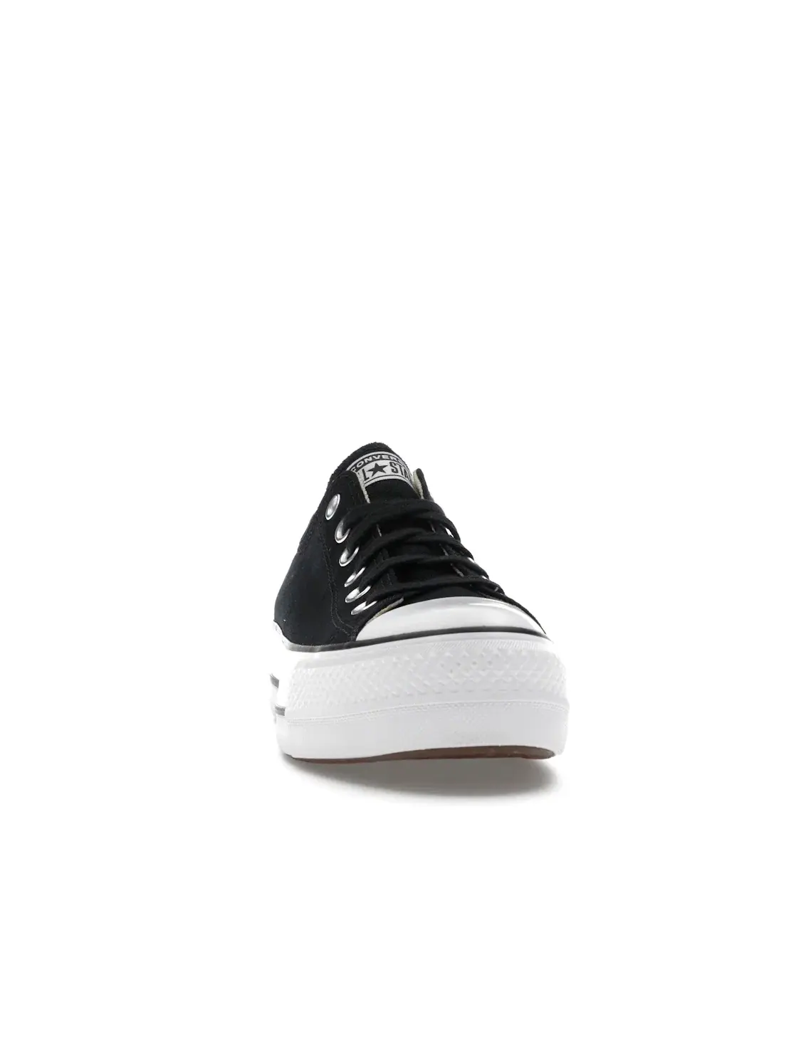 Женские кроссовки на платформе Converse Chuck Taylor All Star Lift Platform Low — изображение 3 из 5, черный/белый/белый