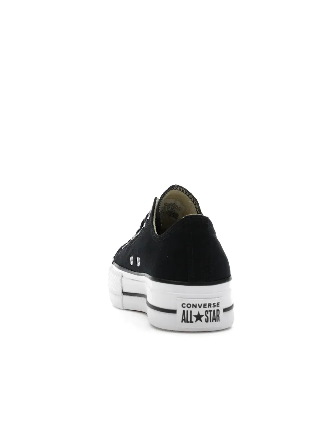 Женские кроссовки на платформе Converse Chuck Taylor All Star Lift Platform Low — изображение 5 из 5, черный/белый/белый