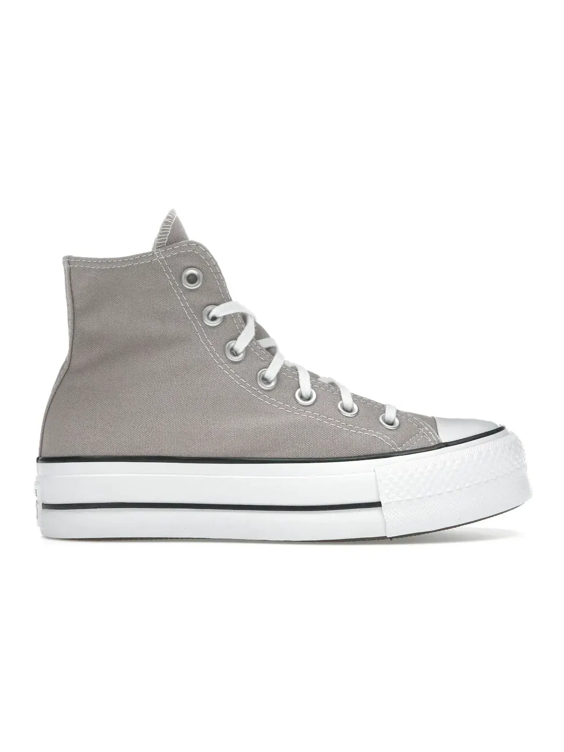Женские кеды на платформе Converse Chuck Taylor All Star Lift Platform Hi — изображение 1 из 5, белый/черный