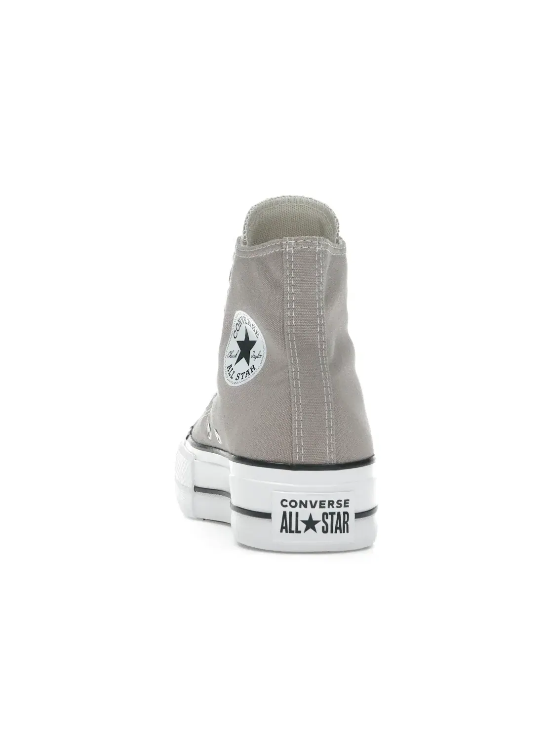 Женские кеды на платформе Converse Chuck Taylor All Star Lift Platform Hi — изображение 5 из 5, белый/черный