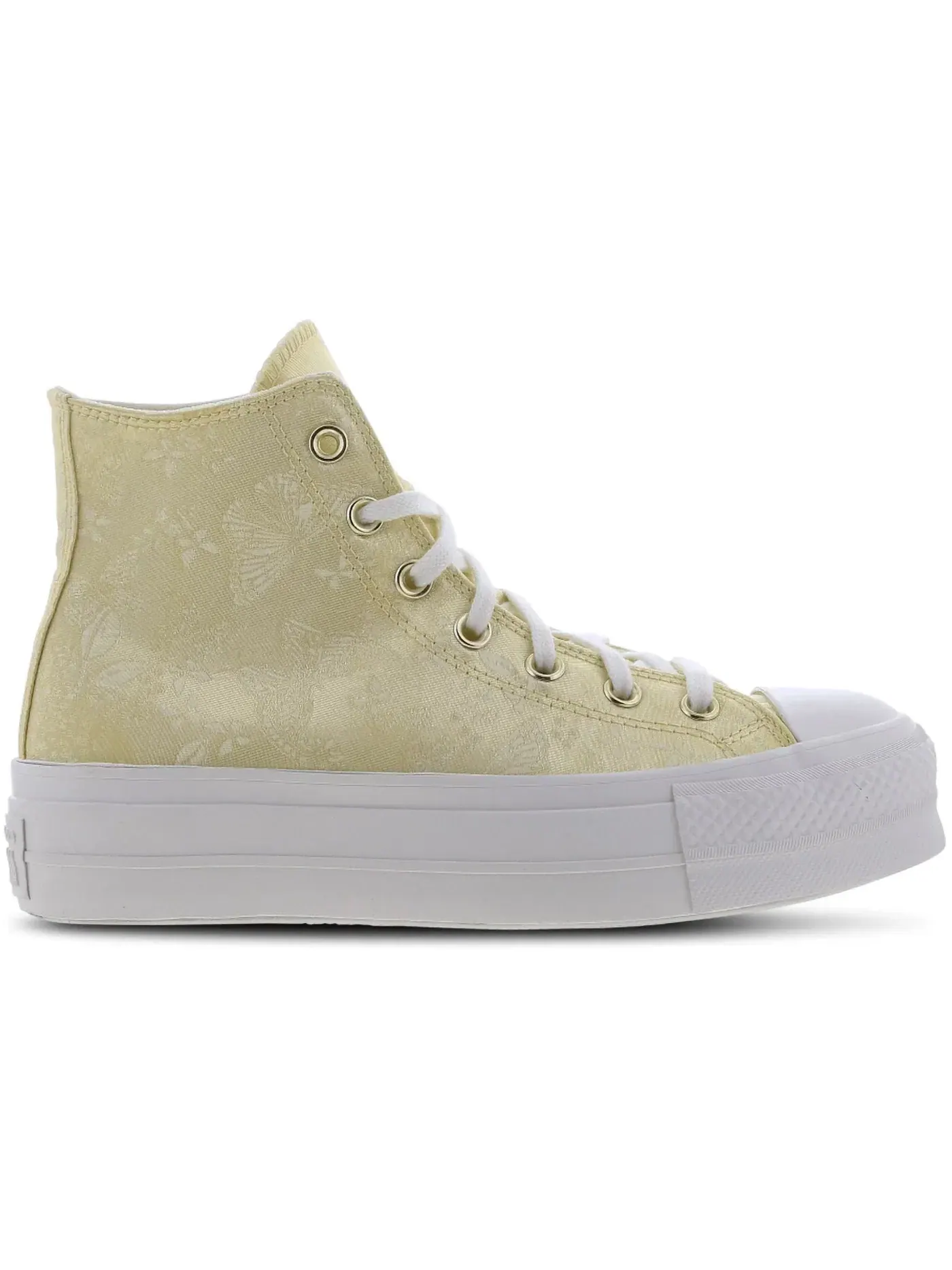 Женские кеды на платформе Converse Chuck Taylor All Star Lift Platform Hi — изображение 1 из 2, винтажный белый