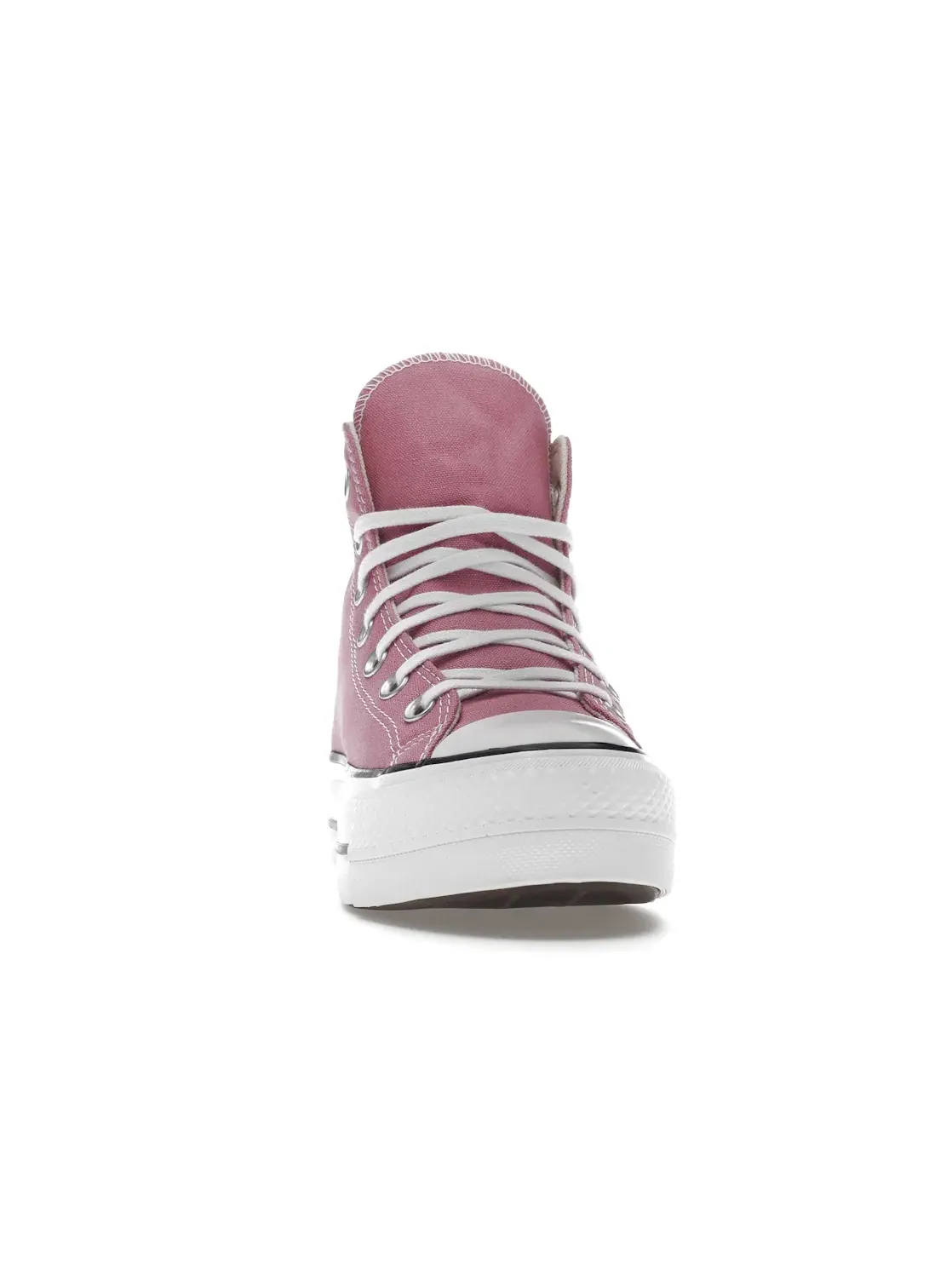 Женские кеды на платформе Magic Flamingo Converse — изображение 2 из 4, белый/черный