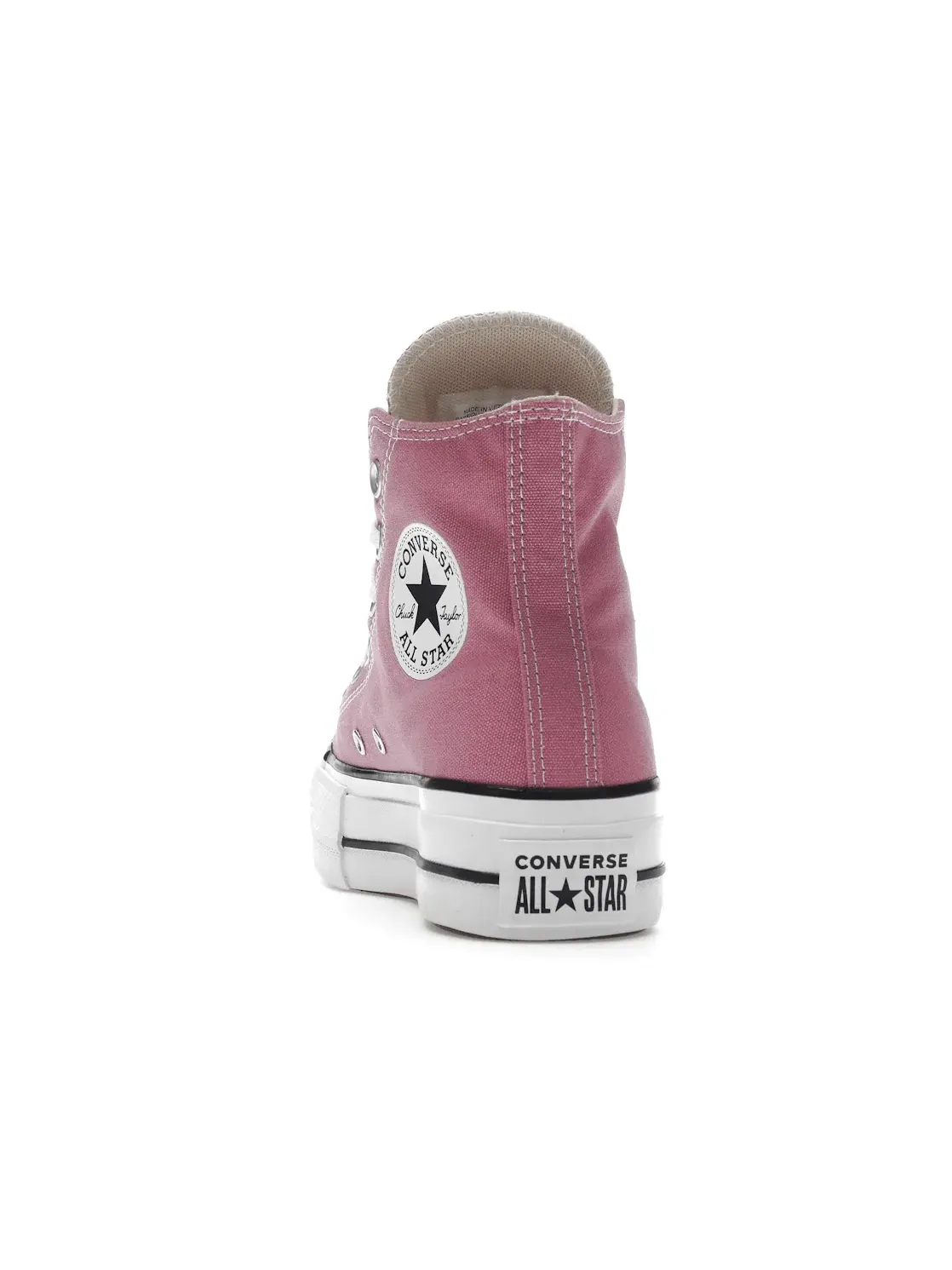 Женские кеды на платформе Magic Flamingo Converse — изображение 4 из 4, белый/черный