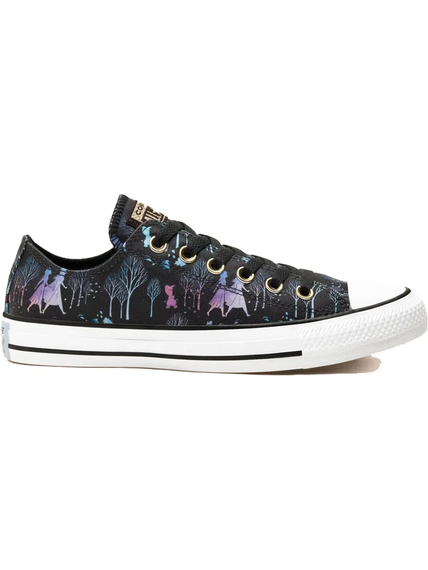 Мужские кеды Lifestyle Converse Chuck Taylor All Star Converse — изображение 1 из 2, черный/мульти-белый