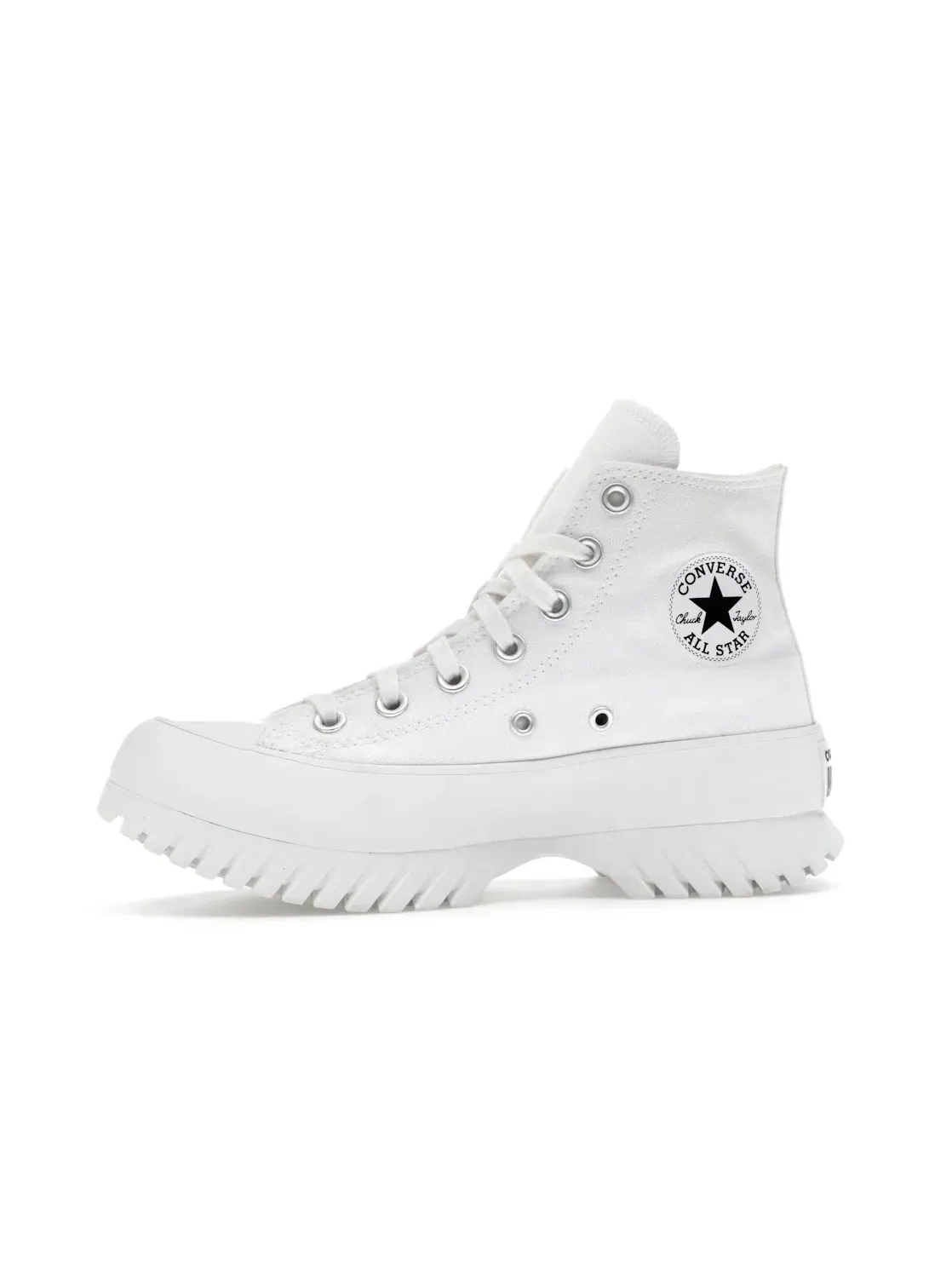 Кроссовки lifestyle белые Converse Chuck Taylor All Star Lugged 2.0 — изображение 4 из 5, белый//черный