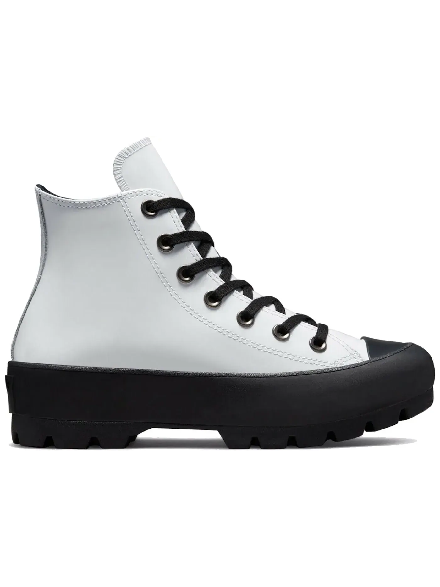 Женские кроссовки на тракторной подошве Converse Chuck Taylor All Star Lugged Hi — изображение 1 из 2, белый/белый/черный