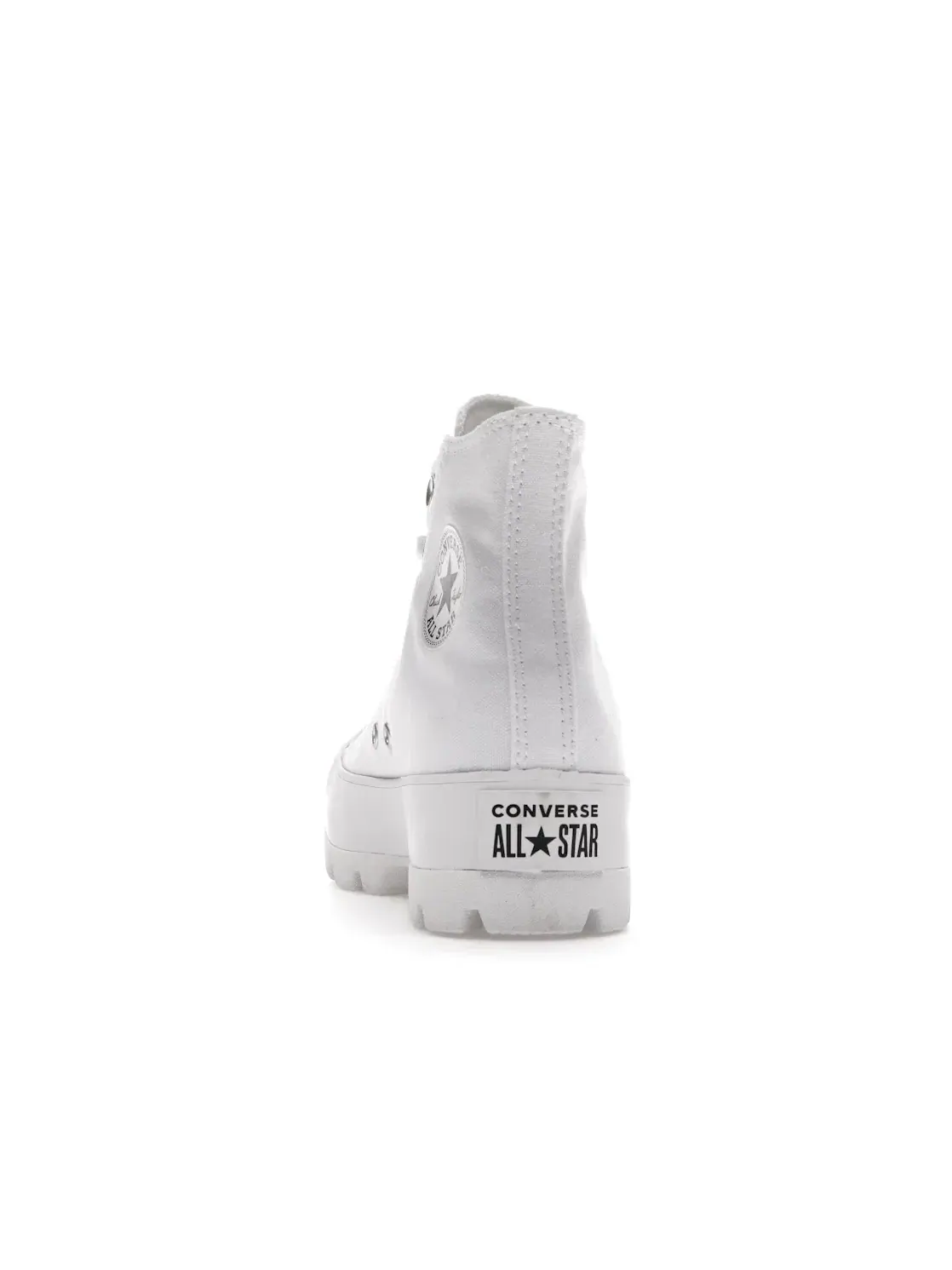 Женские кроссовки на платформе Converse Chuck Taylor All Star Lugged Hi — изображение 5 из 5, белый/черный/белый