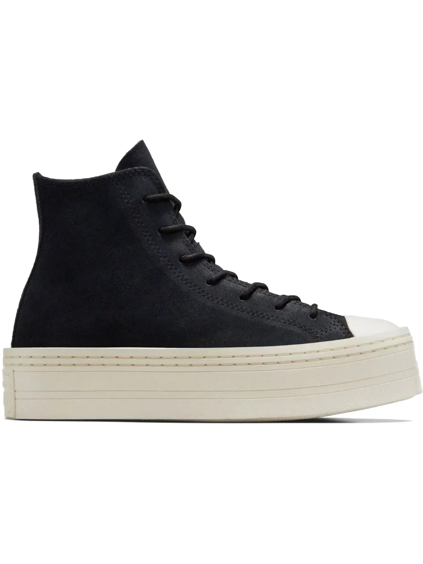 Женские кеды на платформе Converse Chuck Taylor All Star Modern Lift Platform Hi — изображение 1 из 2, черный/черный