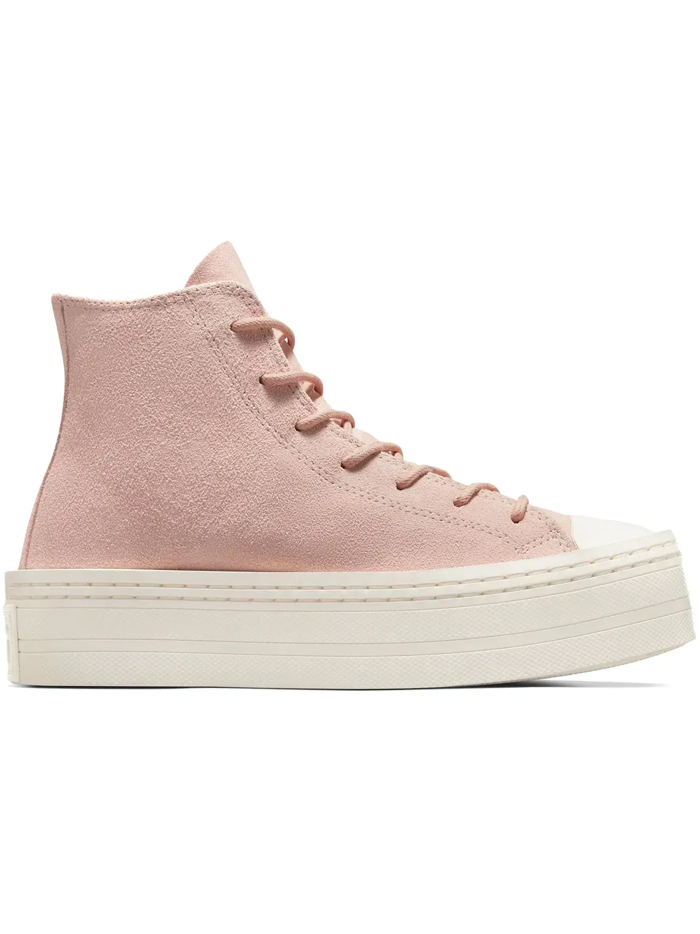 Женские кроссовки на платформе Converse Chuck Taylor All Star Modern Lift Platform Hi — изображение 1 из 2, розовый/розовый