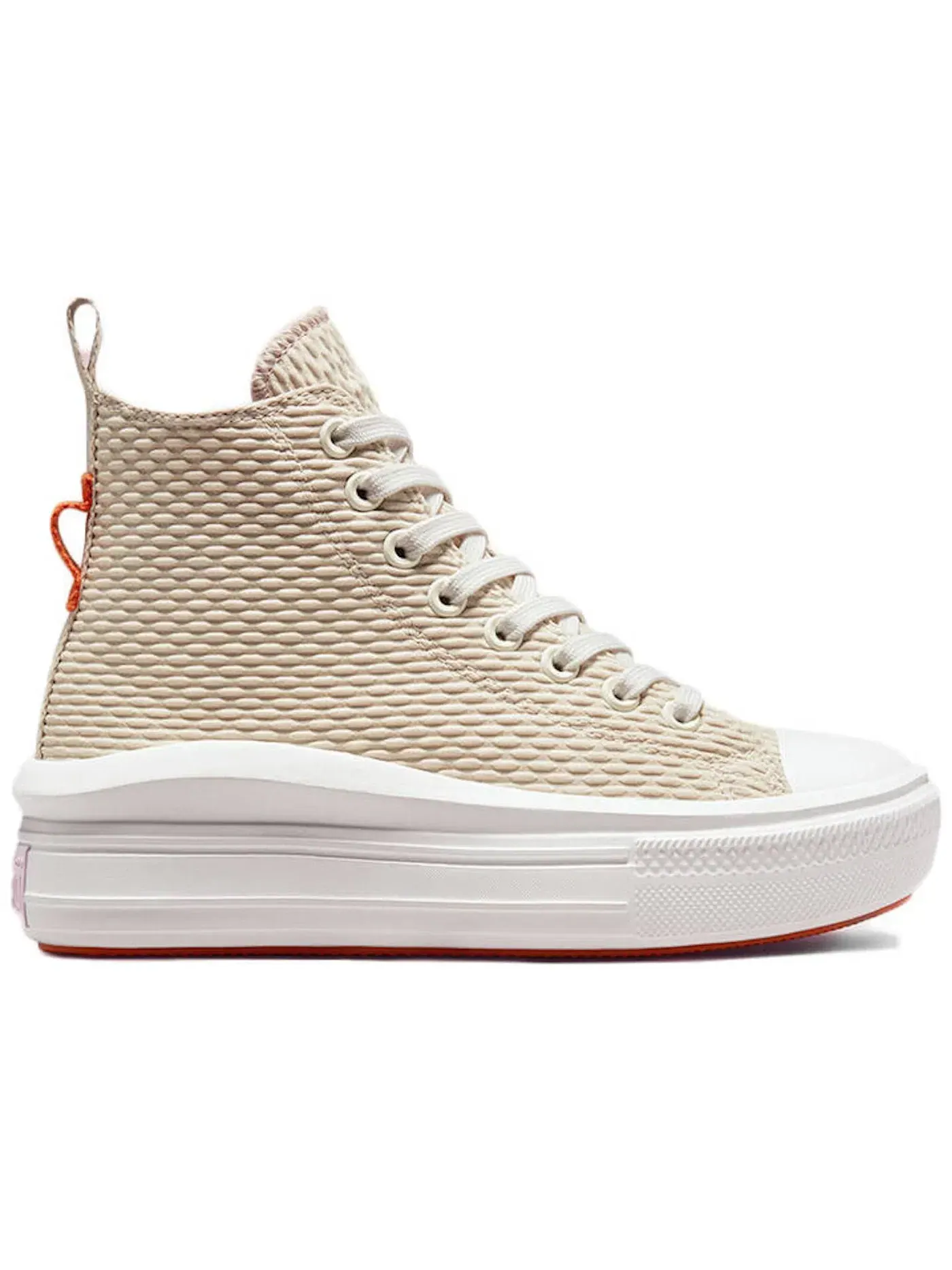 Женские кроссовки Lifestyle Converse Chuck Taylor All Star Move Hi — изображение 1 из 2, винтажный белый