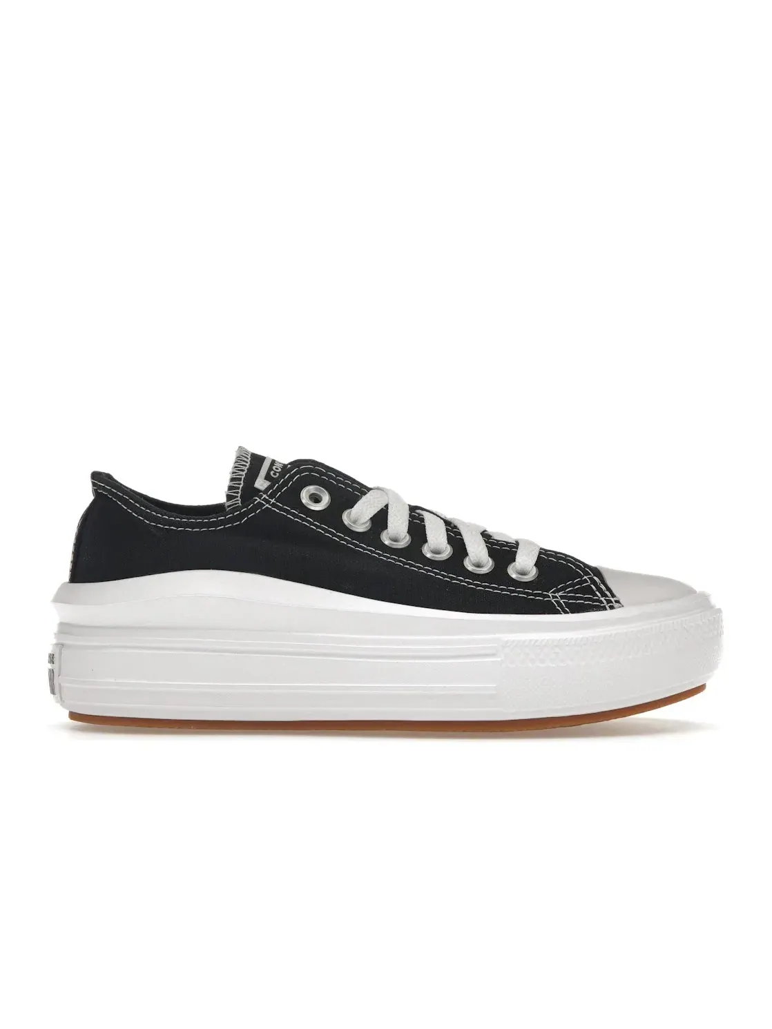 Женские кроссовки Lifestyle Converse Chuck Taylor All Star Move Ox — изображение 1 из 5, черный/белый