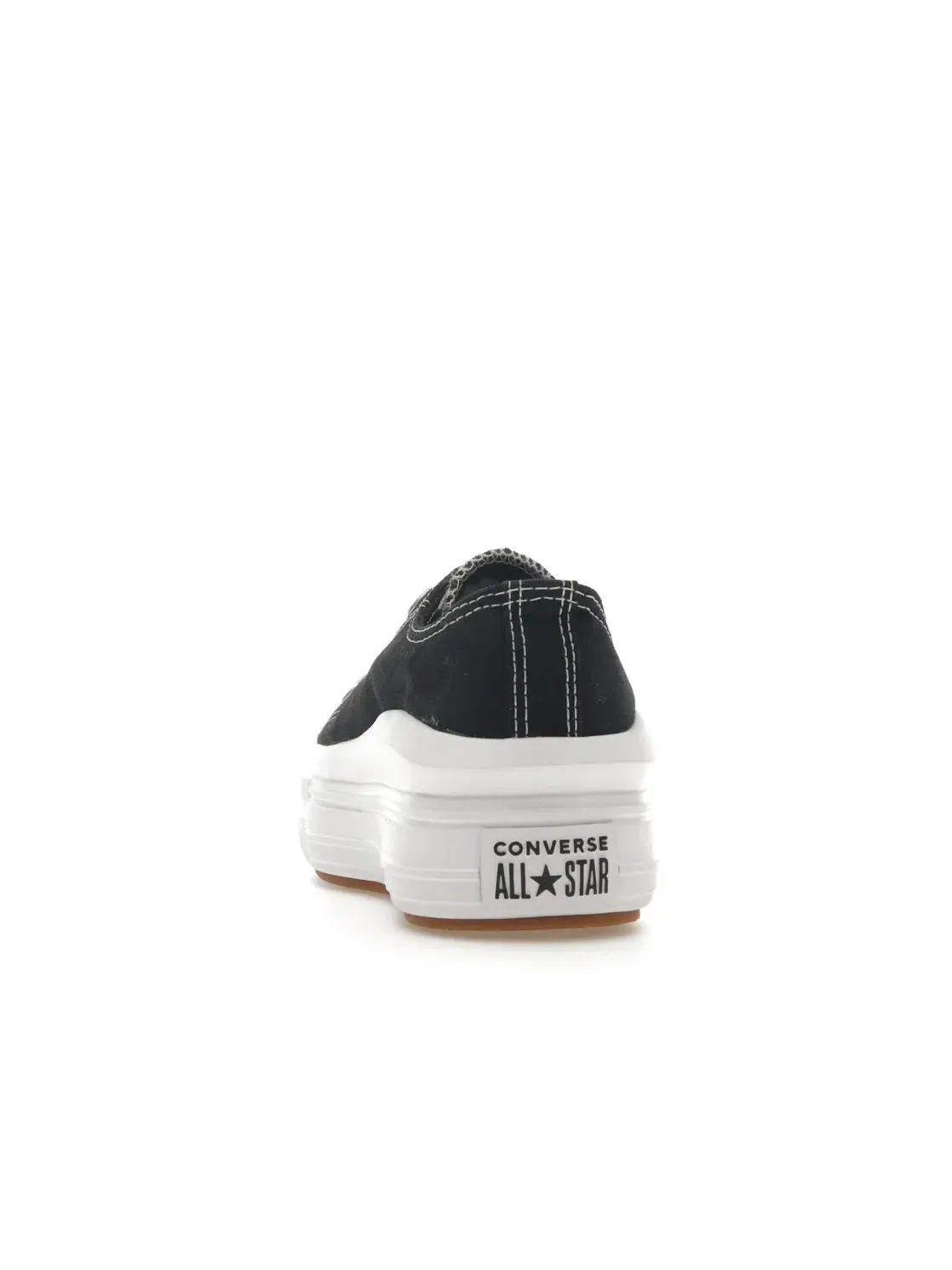 Женские кроссовки Lifestyle Converse Chuck Taylor All Star Move Ox — изображение 5 из 5, черный/белый