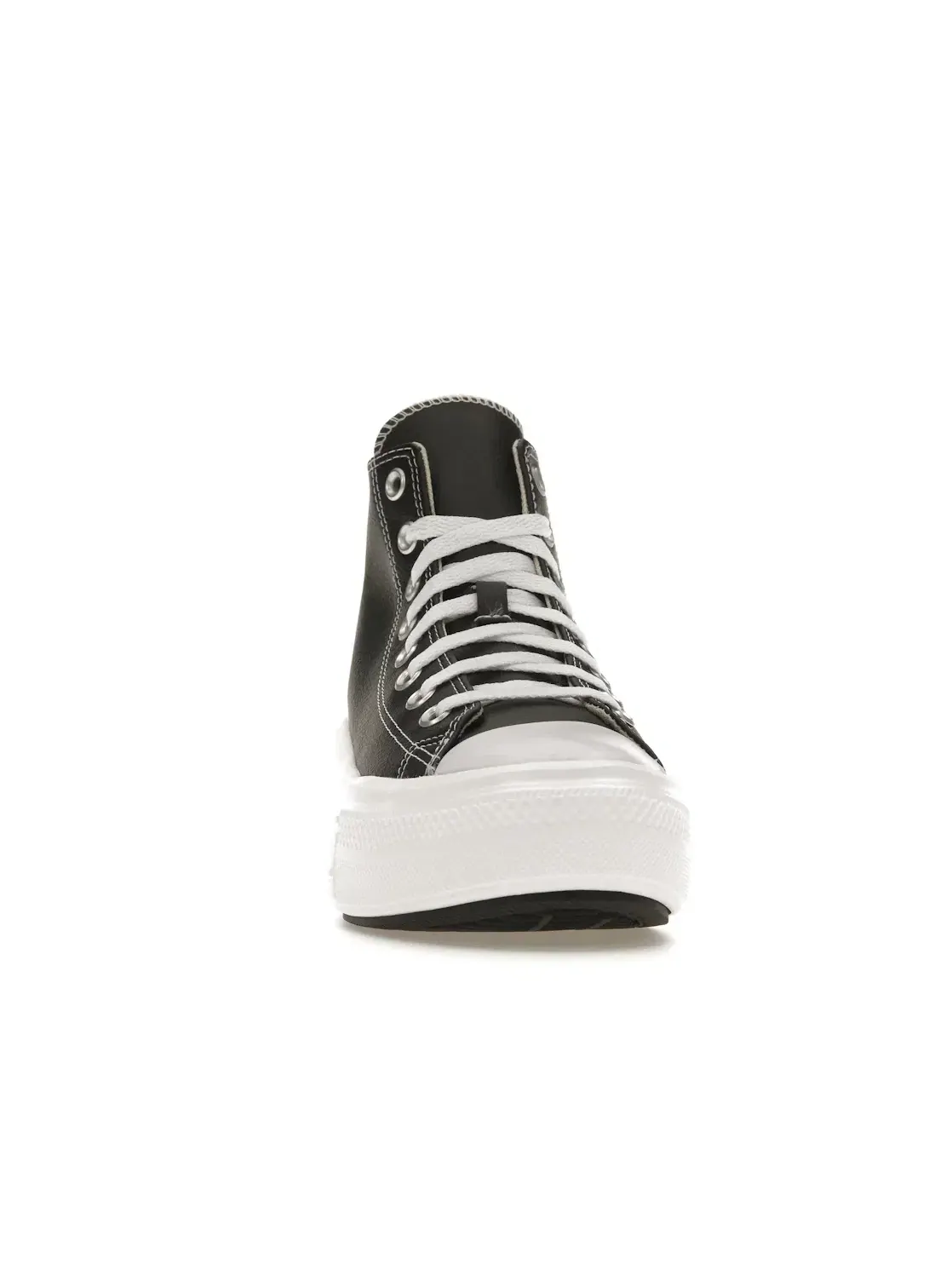 Женские кроссовки на платформе Converse Chuck Taylor All Star Move Platform Foundational Leather Converse, черный/белый/белый