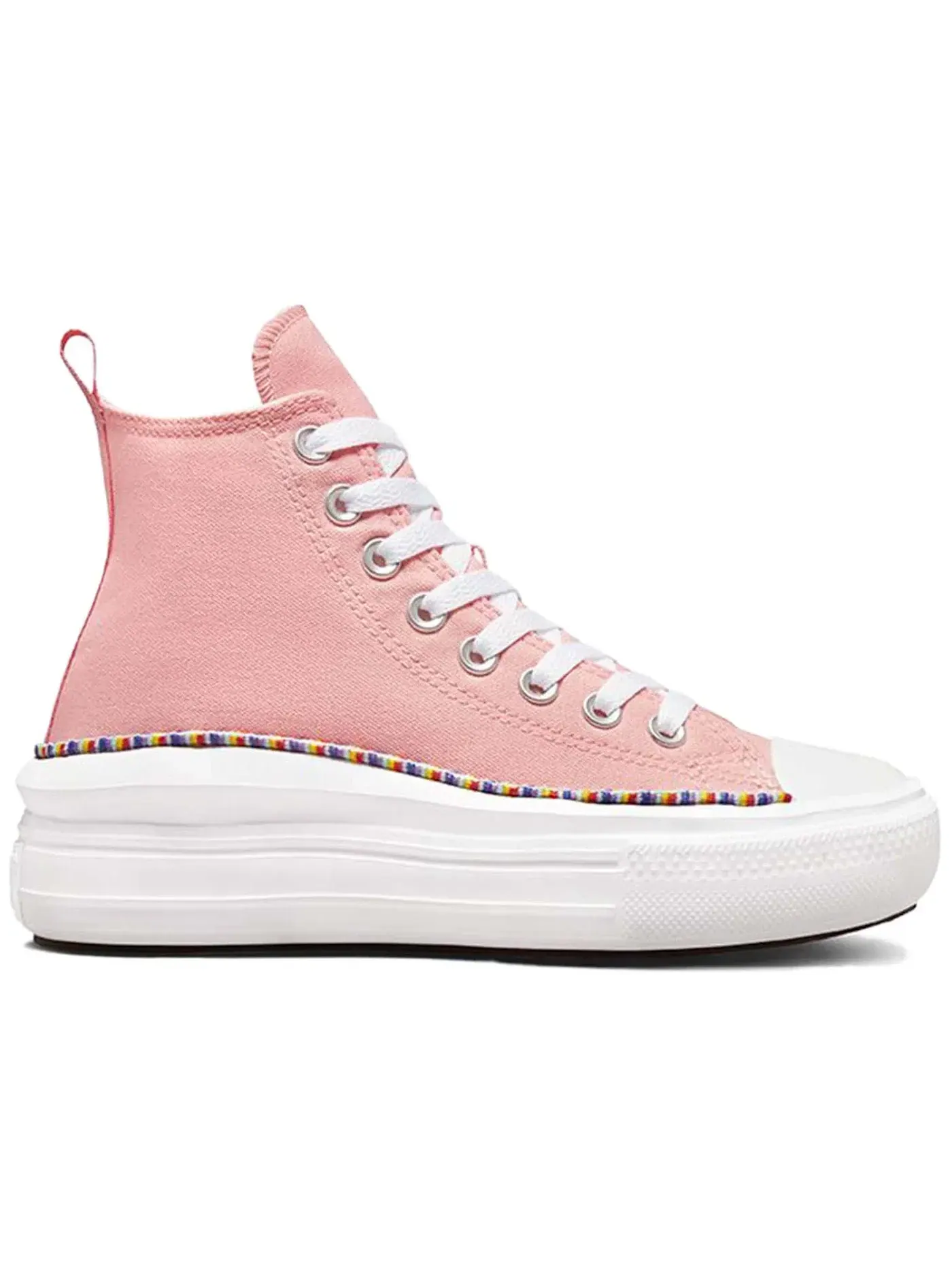Детские кеды с завышенной подошвой Converse Chuck Taylor All Star Move Platform Friendship Bracelet (GS) — изображение 1 из 2