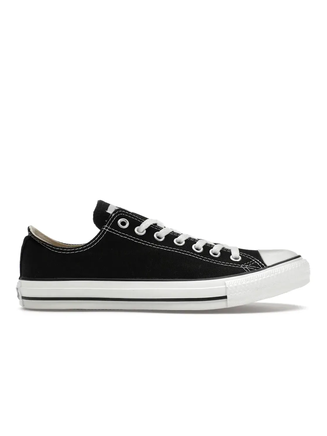 Мужские кроссовки без лишних деталей Converse Chuck Taylor All Star Ox — изображение 1 из 5, черный