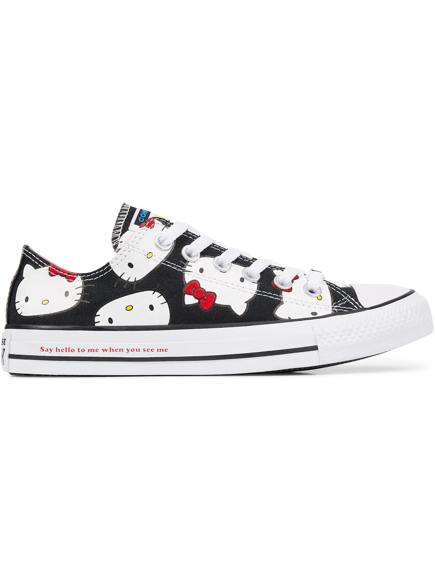 Мужские кеды с принтом Converse Chuck Taylor All Star Converse — изображение 1 из 2, черный/розовый-белый
