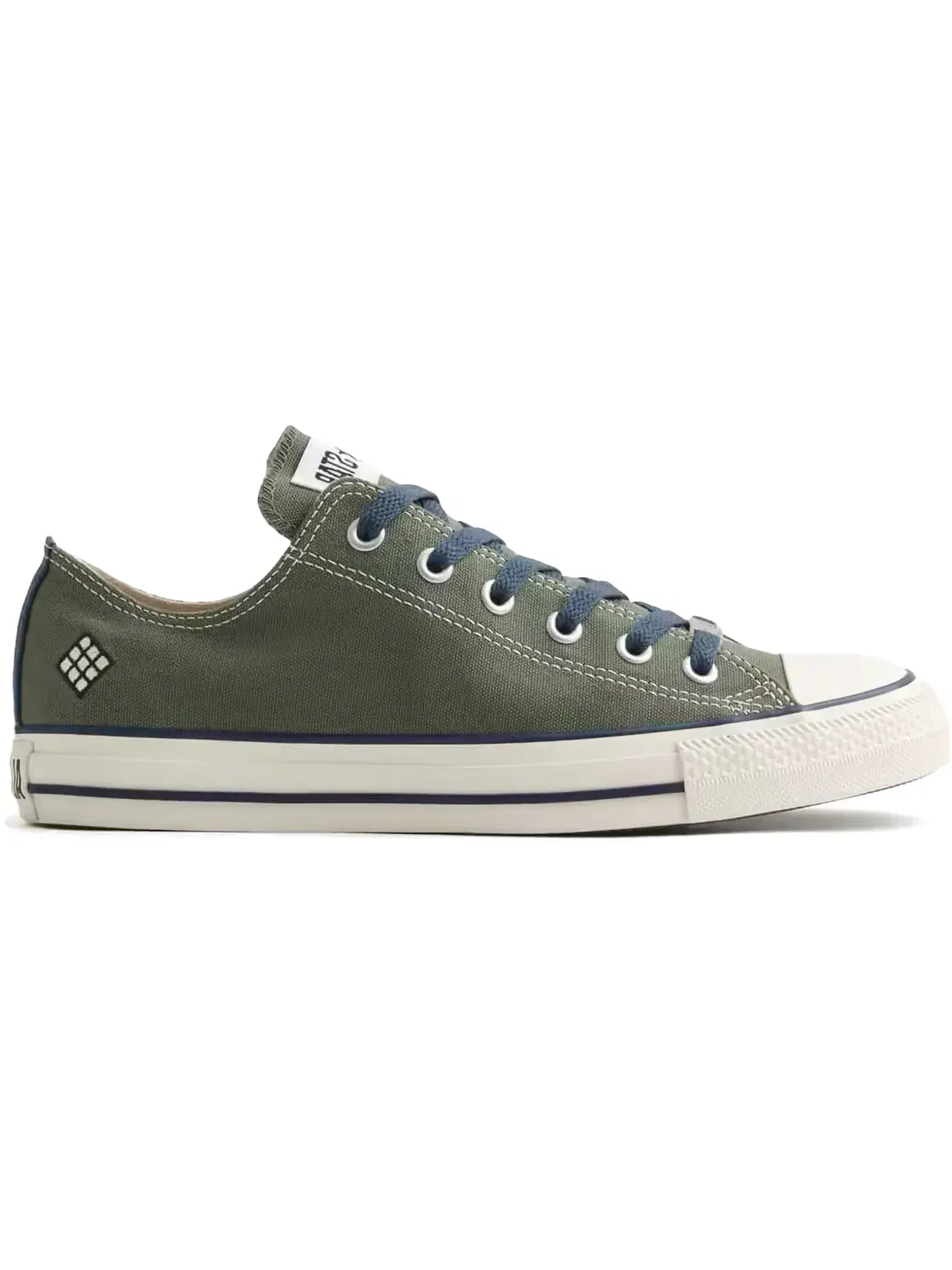 Мужские кеды с принтом Naruto Kakashi Hatake Converse Chuck Taylor All-Star Ox — изображение 1 из 2, зеленый/темно-синий