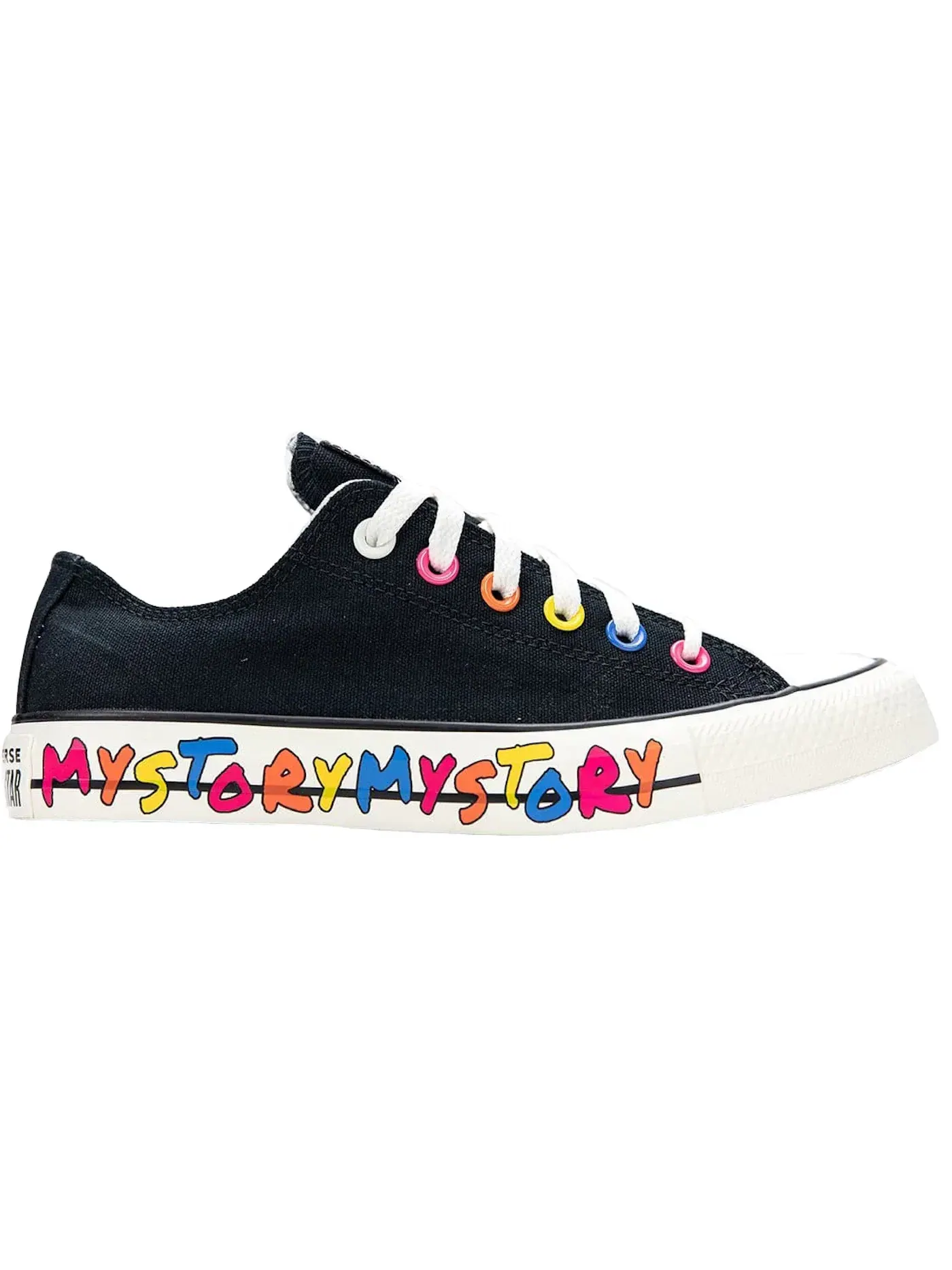 Мужские кроссовки Lifestyle Converse Chuck Taylor All Star Ox — изображение 1 из 2, черный/розовый