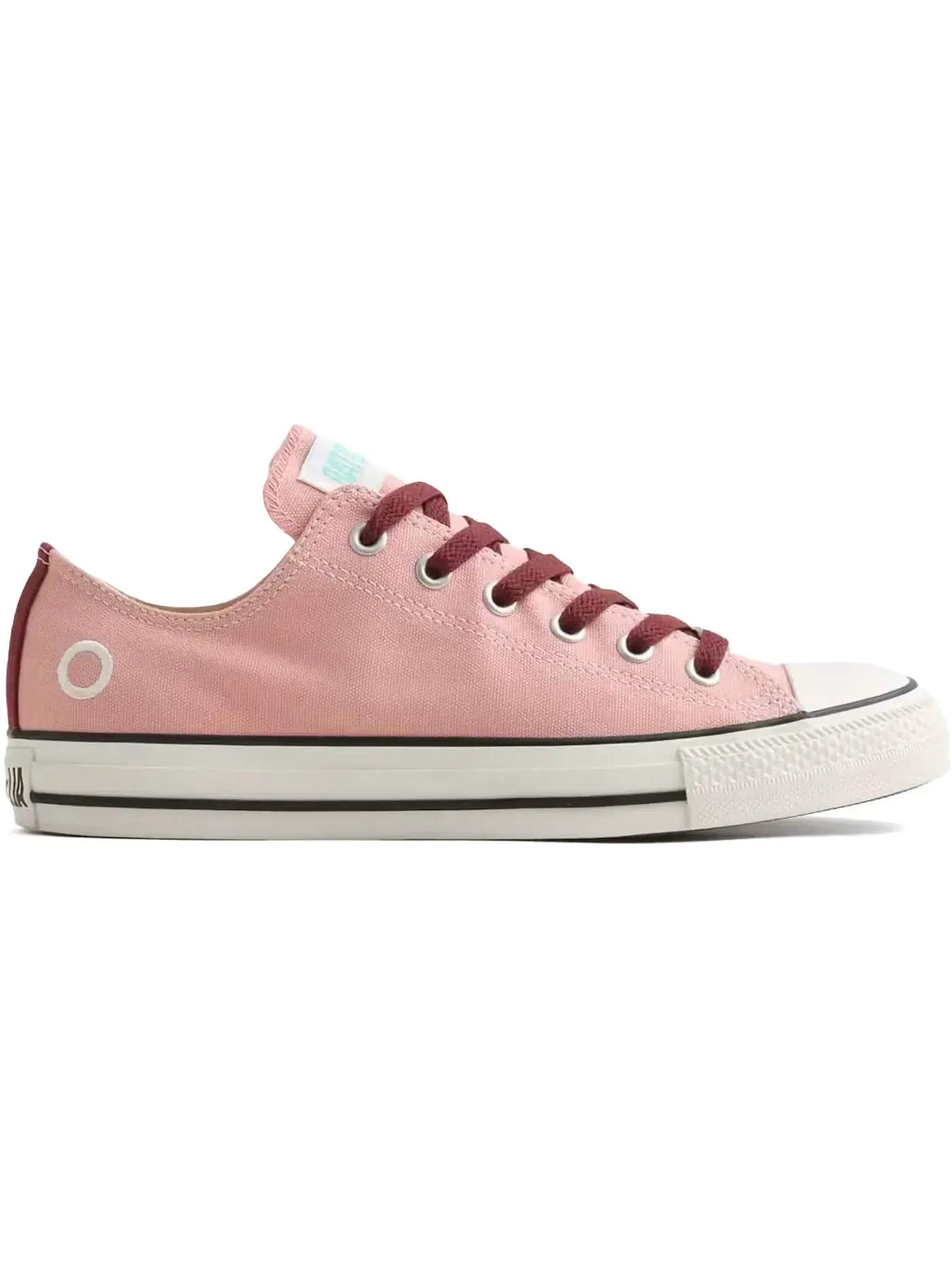 Мужские кроссовки с принтом Converse Chuck Taylor All-Star Ox — изображение 1 из 2, розовый белый