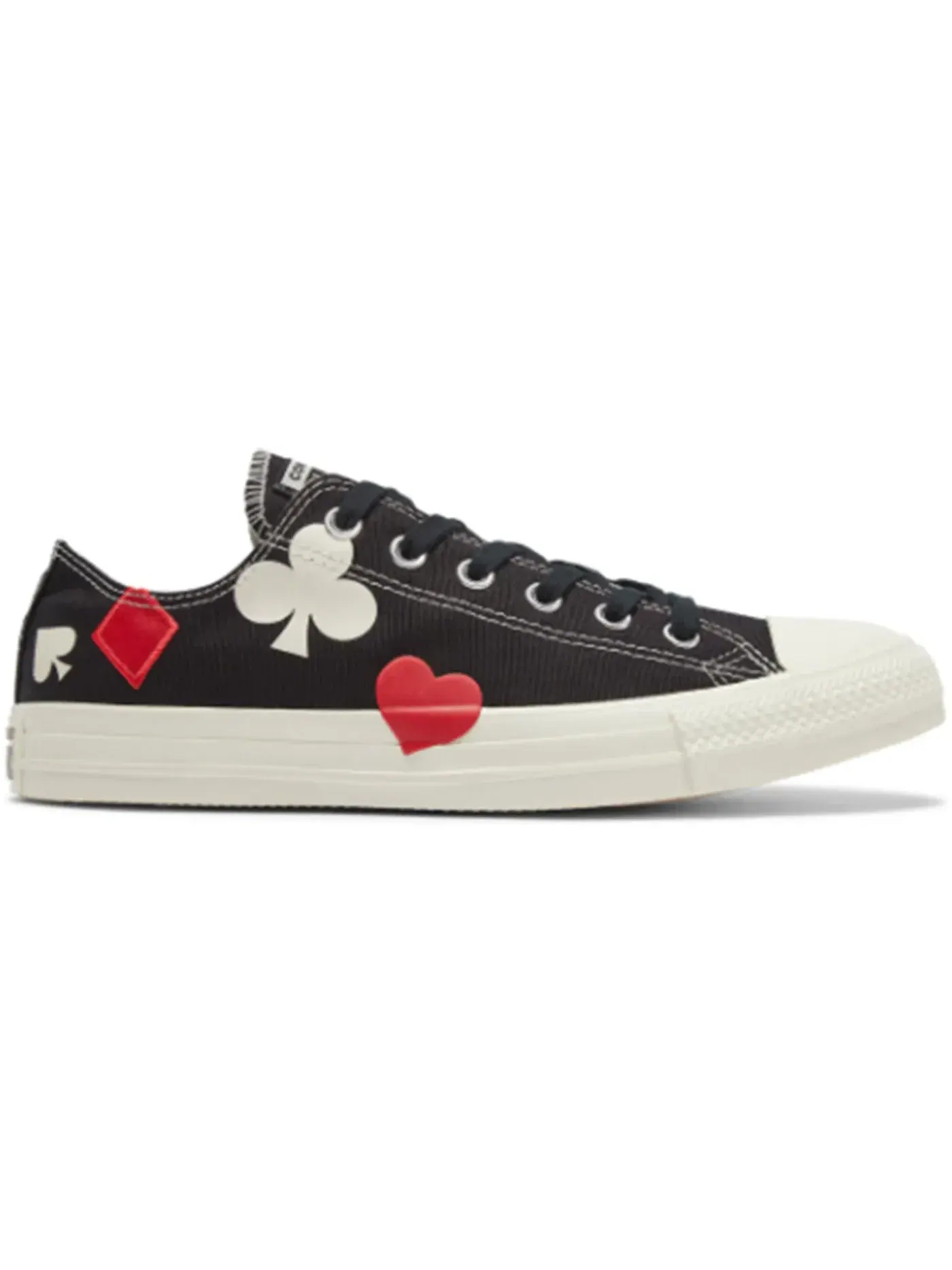 Мужские кеды Lifestyle Converse Chuck Taylor All Star Ox — изображение 1 из 2, черный/красный
