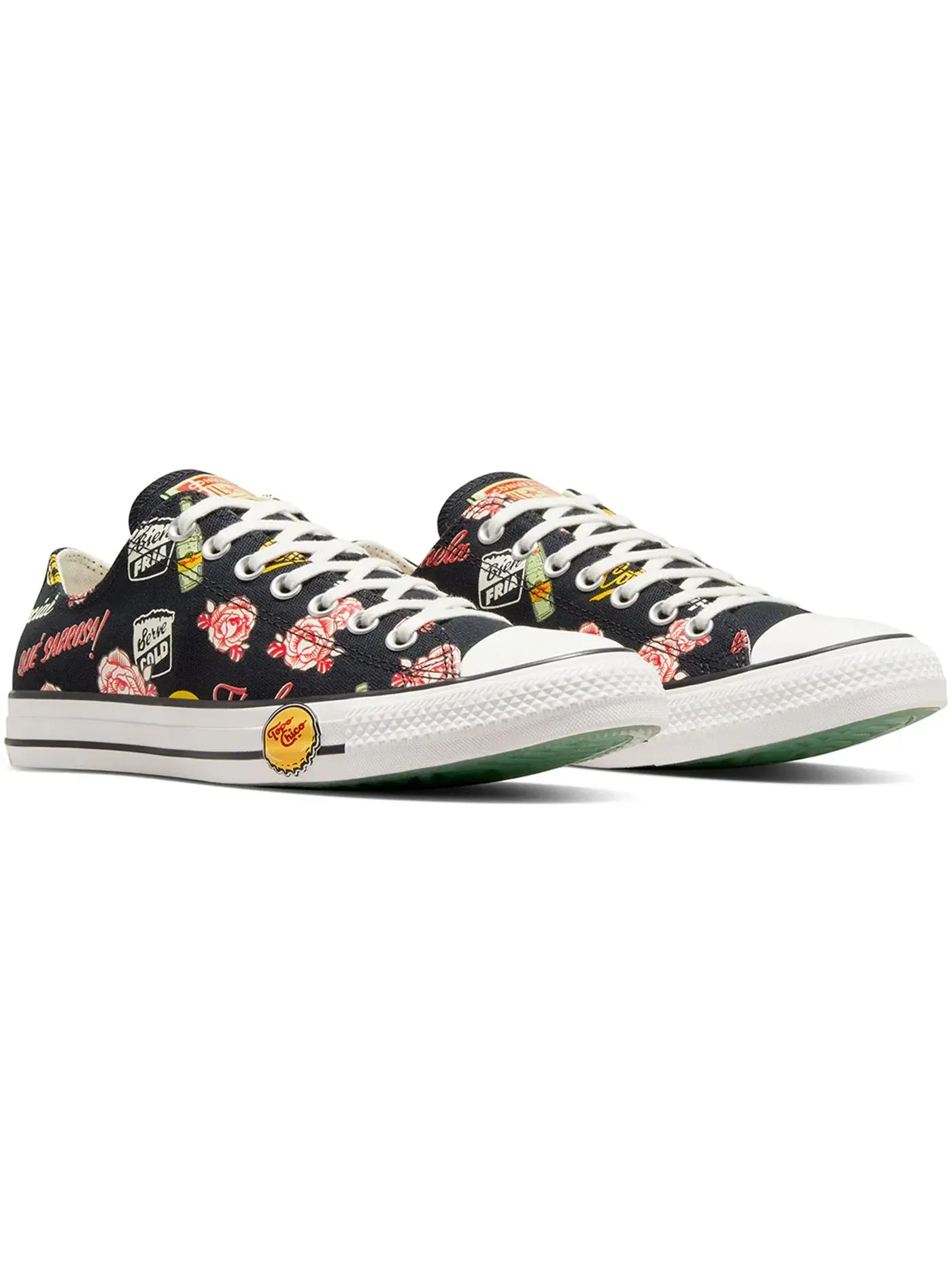 Мужские кеды Lifestyle Converse Chuck Taylor All Star Ox — изображение 1 из 2, черный/белый/красный