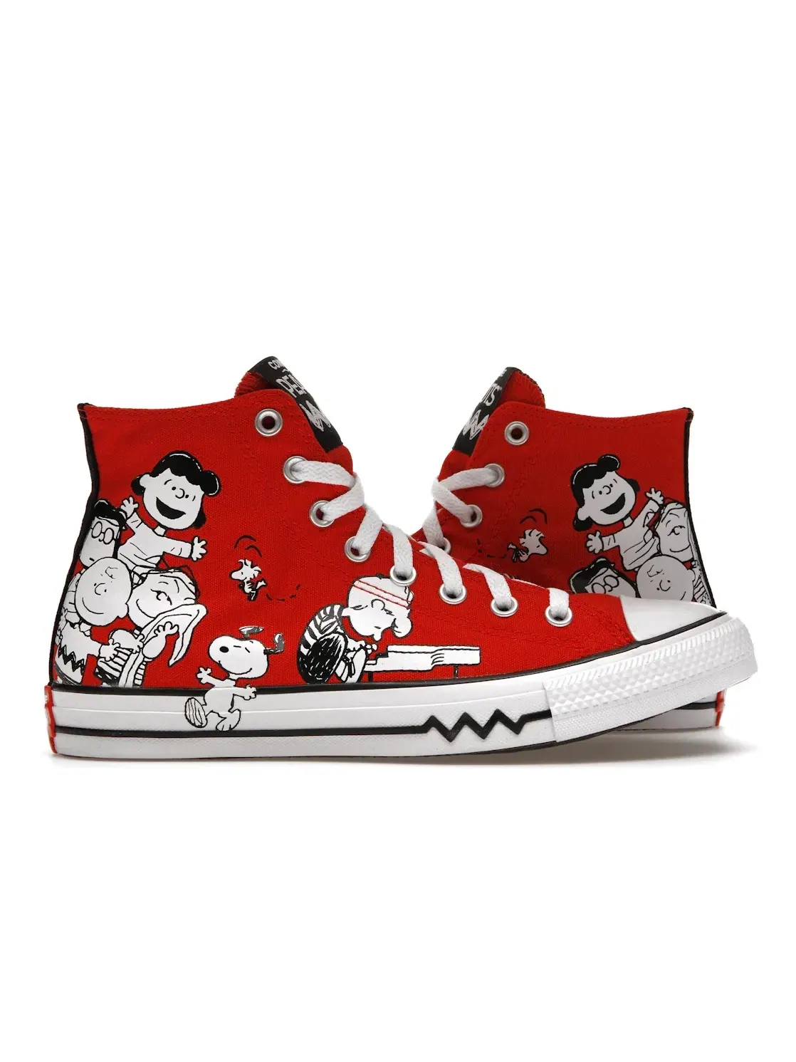 Детские кроссовки Peanuts Converse Chuck Taylor All Star Converse — изображение 1 из 5, красный/черный/белый