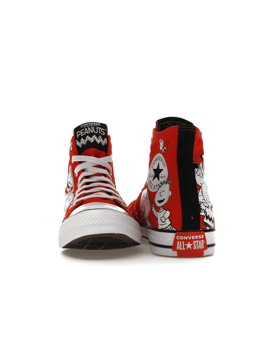 Детские кроссовки Peanuts Converse Chuck Taylor All Star Converse — изображение 5 из 5, красный/черный/белый