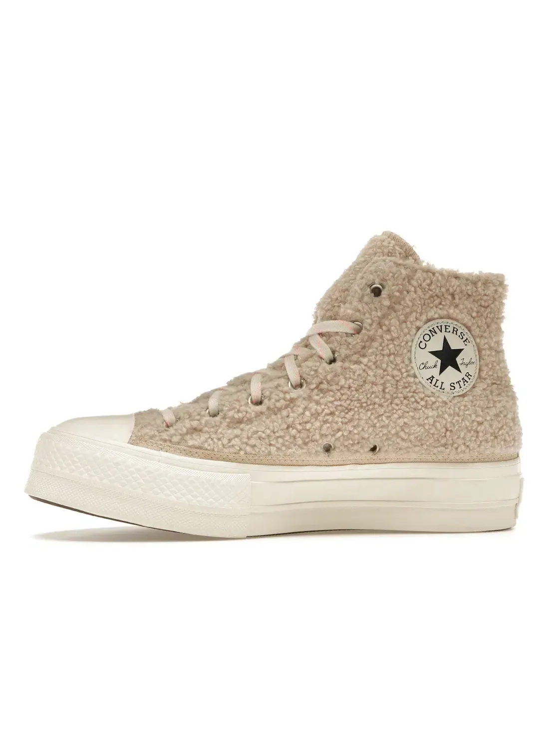 Женские кроссовки на платформе Converse Chuck Taylor All Star Platform Cozy Club — изображение 4 из 5, коричневый