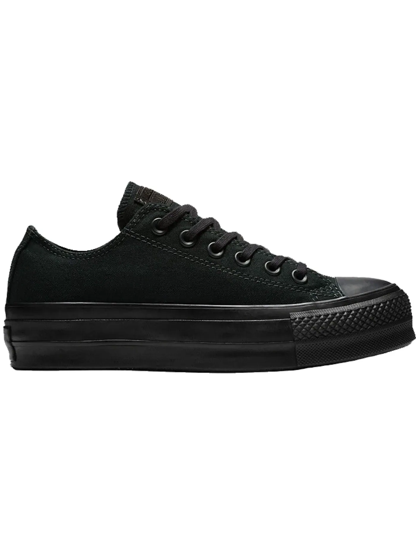 Женские кеды на платформе Converse Chuck Taylor All Star Platform Ox Converse — изображение 1 из 2, черный/черный/черный