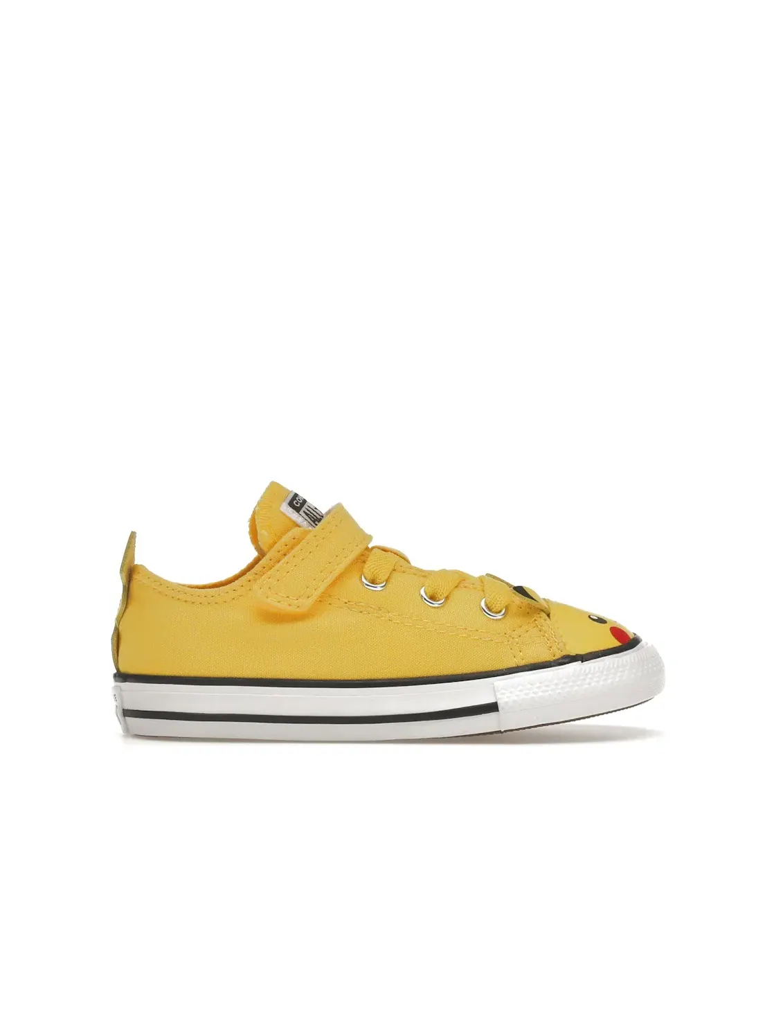 Детские кеды Конверс с принтом Converse Chuck Taylor All Star Converse — изображение 1 из 4, желтый белый