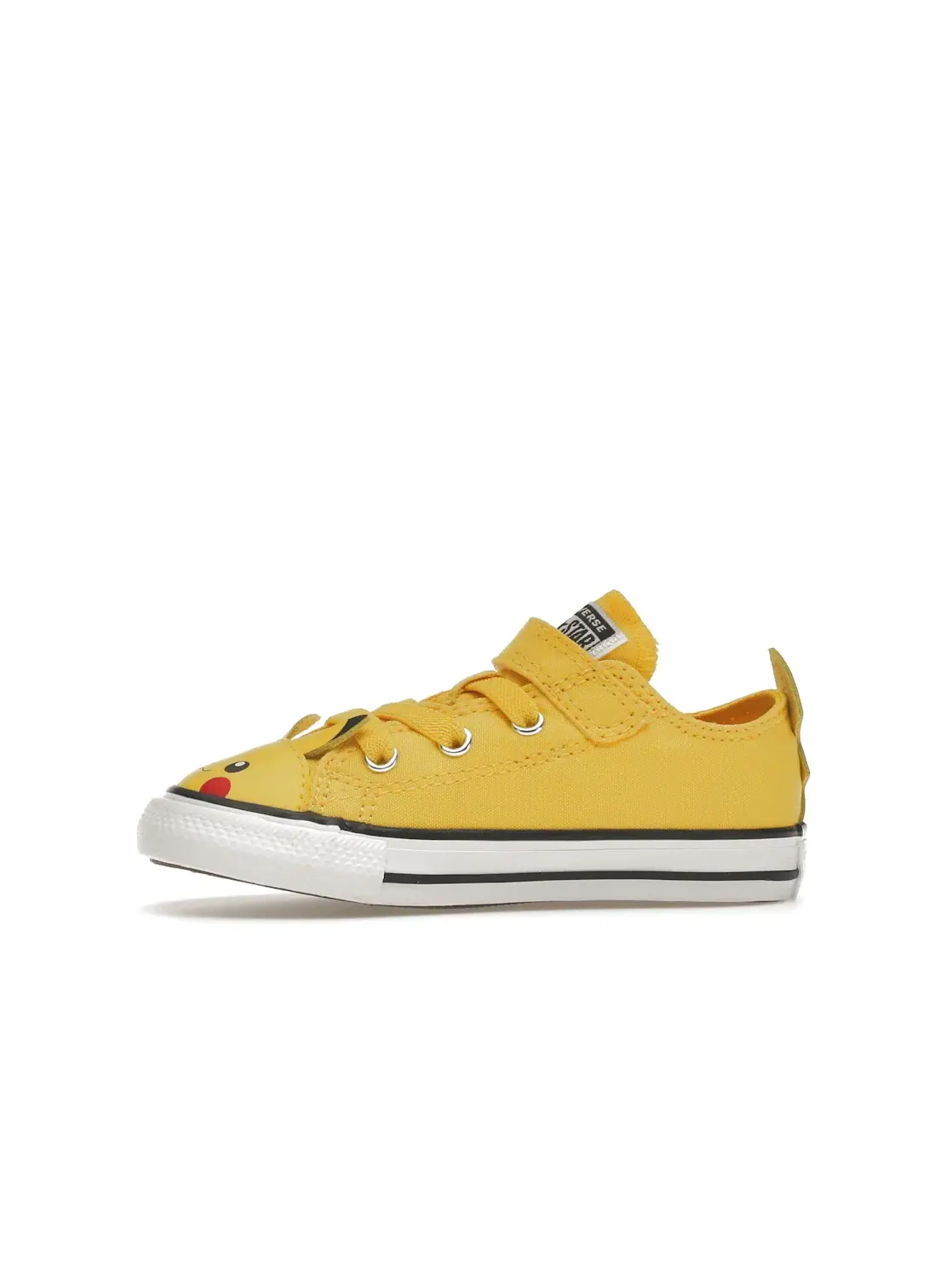 Детские кеды Конверс с принтом Converse Chuck Taylor All Star Converse — изображение 3 из 4, желтый белый