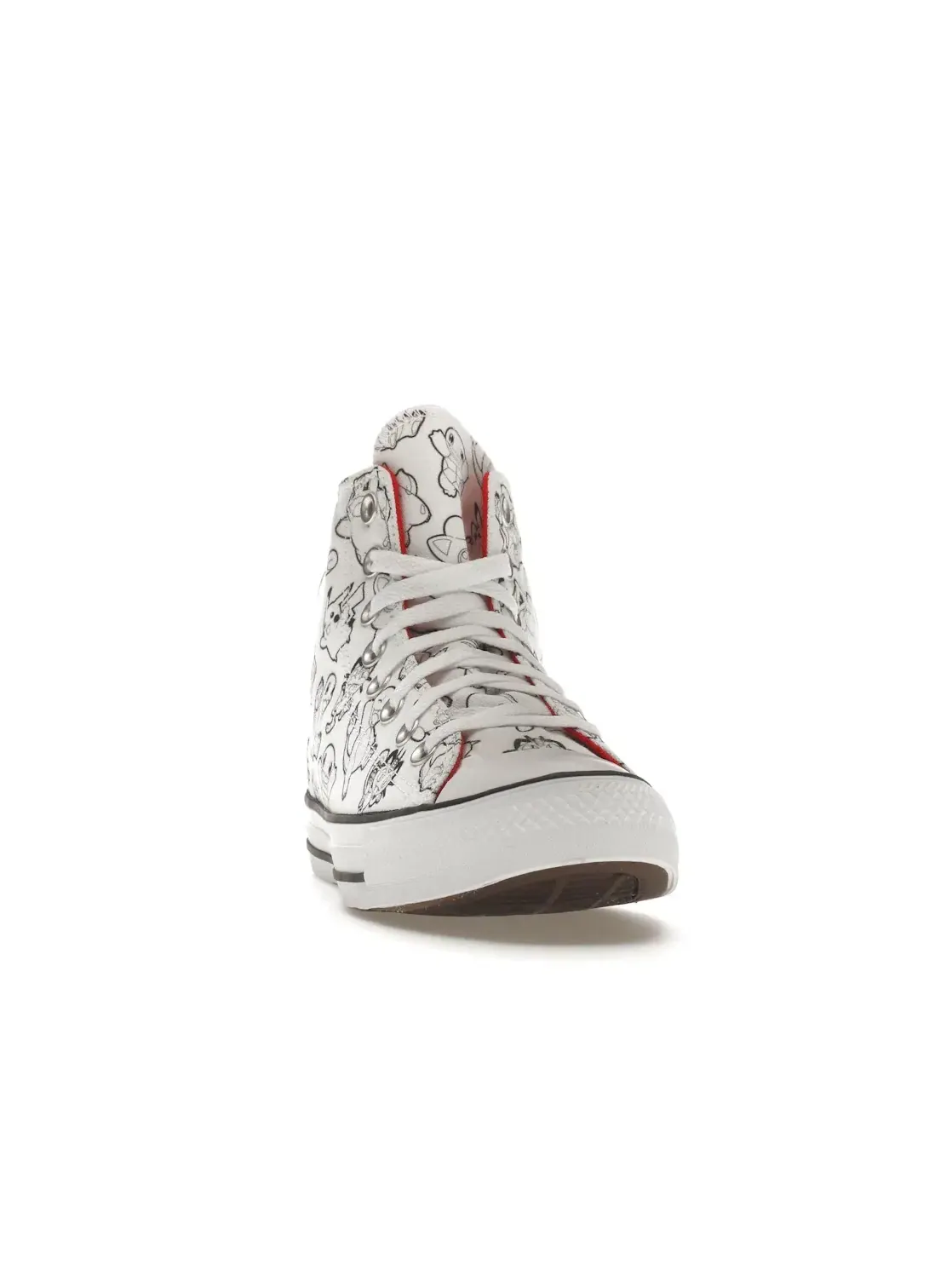 Мужские кроссовки с принтом покемонов Converse Chuck Taylor All Star — изображение 3 из 5, белый/черный