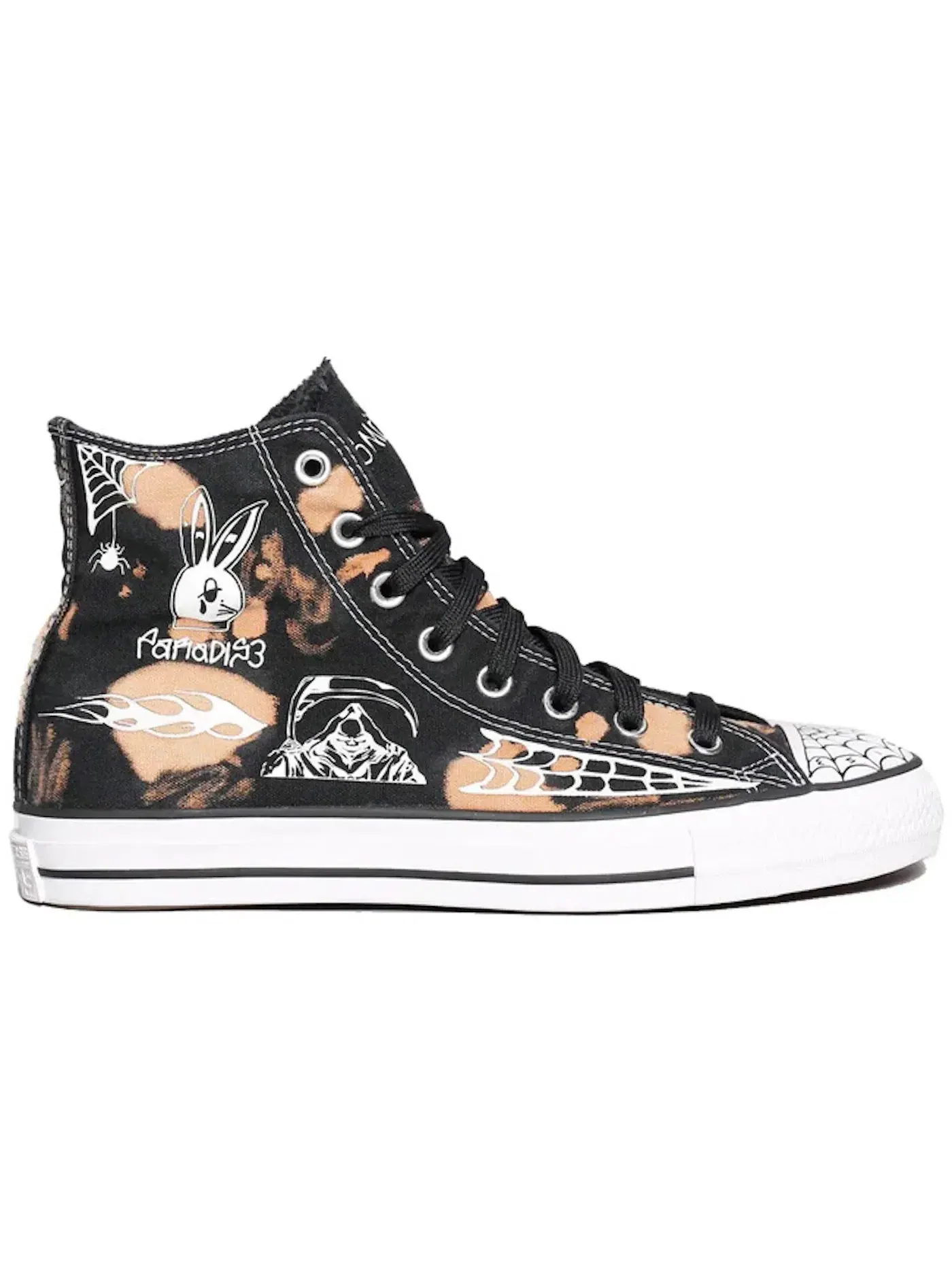 Мужские кеды с принтом Converse Chuck Taylor All Star Hi Pro Sean Pablo — изображение 1 из 2, черный//белый