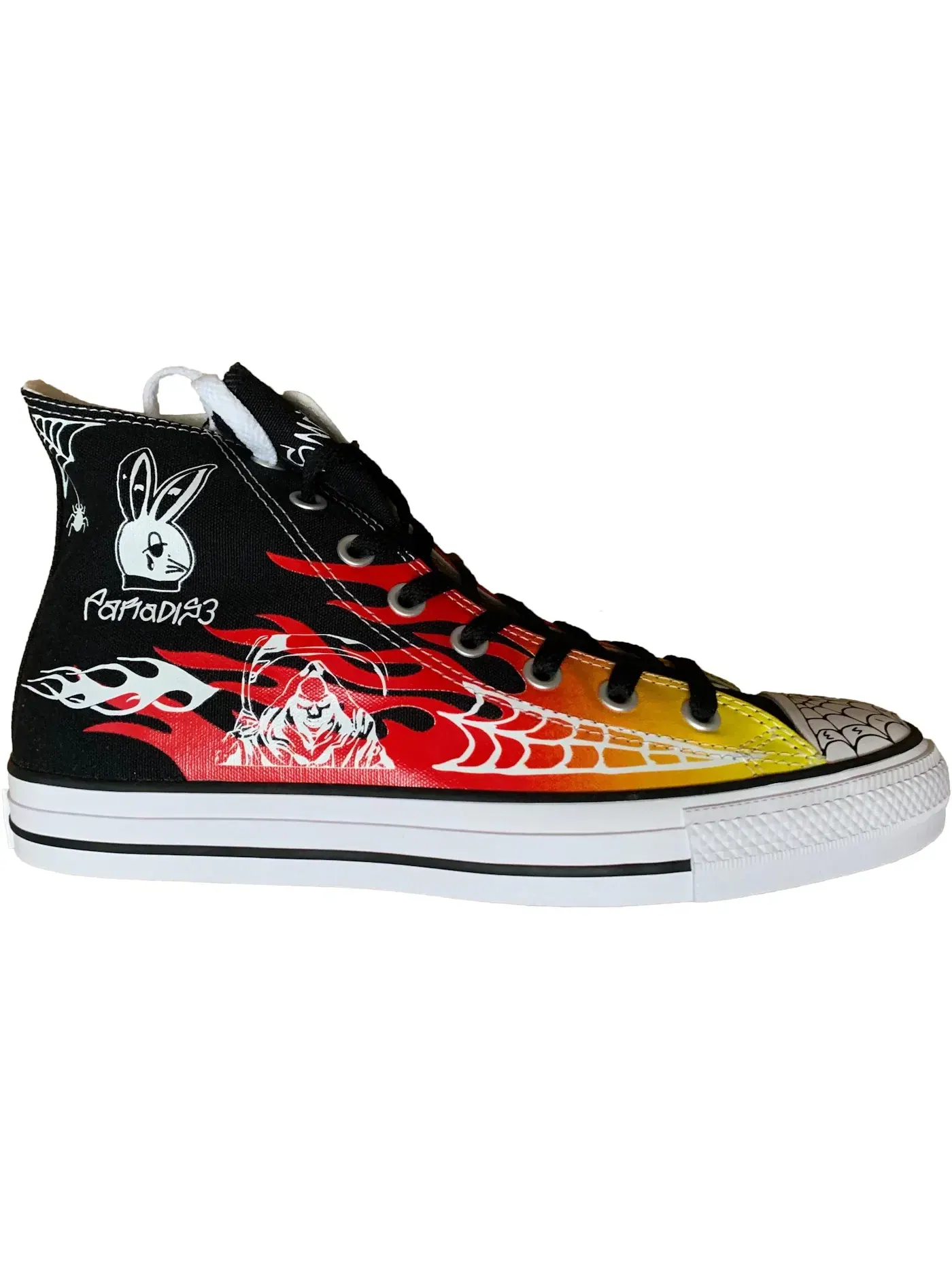 Мужские кеды Lifestyle с принтом Converse Chuck Taylor All Star Pro — изображение 1 из 2, черный/оранжевый