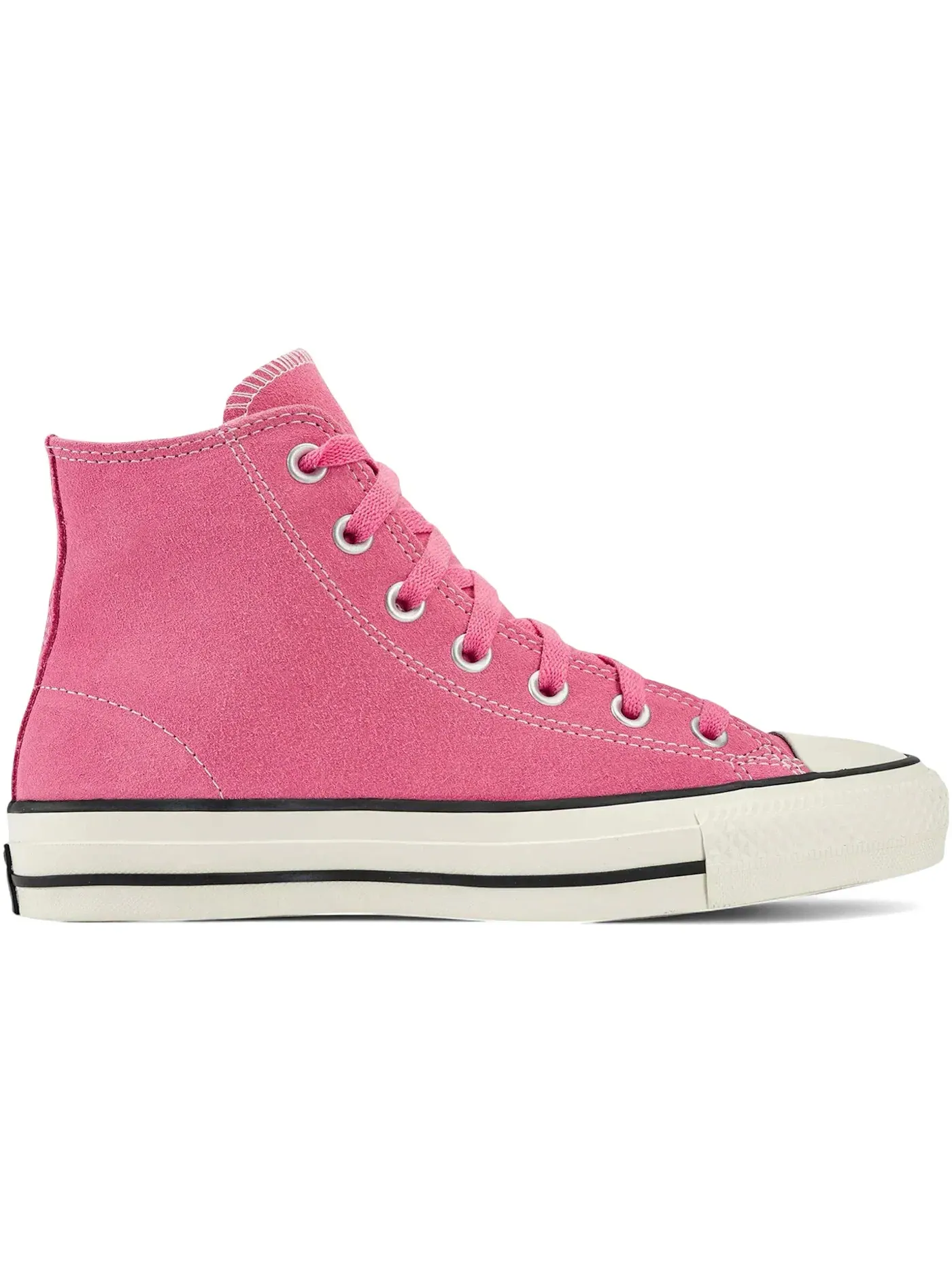 Женские кроссовки на шнуровке Converse Chuck Taylor All Star Pro Suede Hi — изображение 1 из 2, розовый//черный