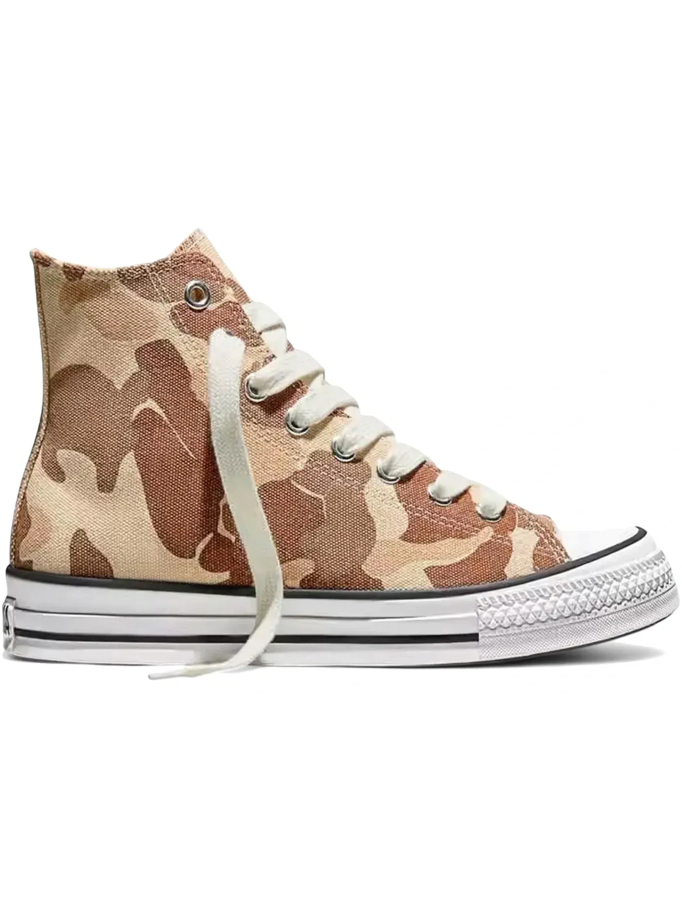 Мужские кроссовки повседневные Converse Chuck Taylor All Star Throwback Hi, Miso Glaze Warm Quarry Camo — изображение 1 из 2