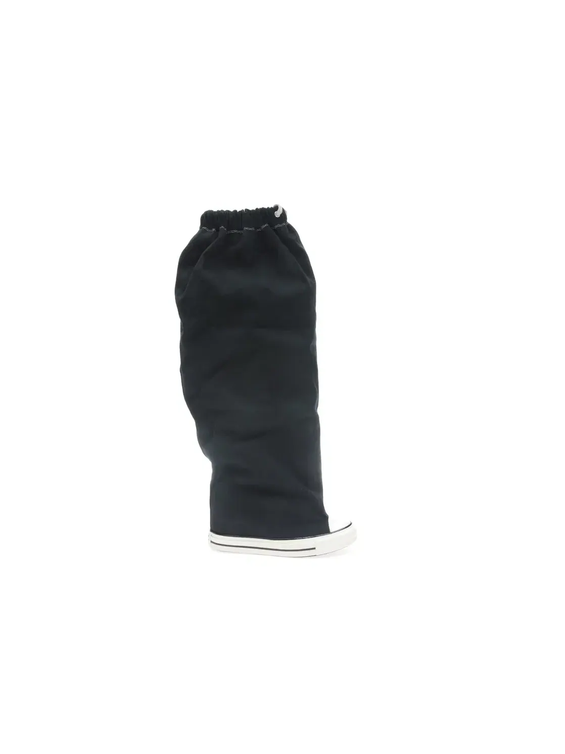 Женские кеды на каблуке Converse Chuck Taylor All Star XXXHi Slouch Wedge — изображение 1 из 5, черный/белый