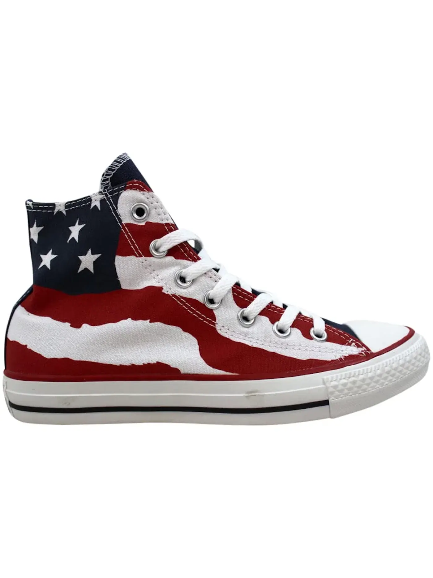 Мужские кроссовки повседневные Converse Chuck Taylor Hi Converse — изображение 1 из 2, красный/белый/синий