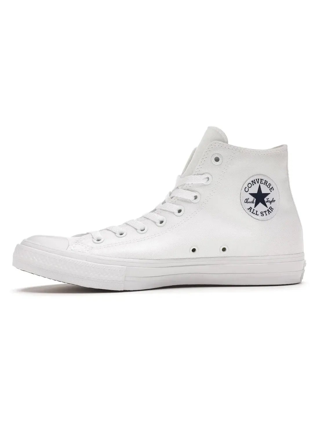 Мужские кроссовки высокие Converse Chuck Taylor II 2 Hi — изображение 4 из 5, белый/белый