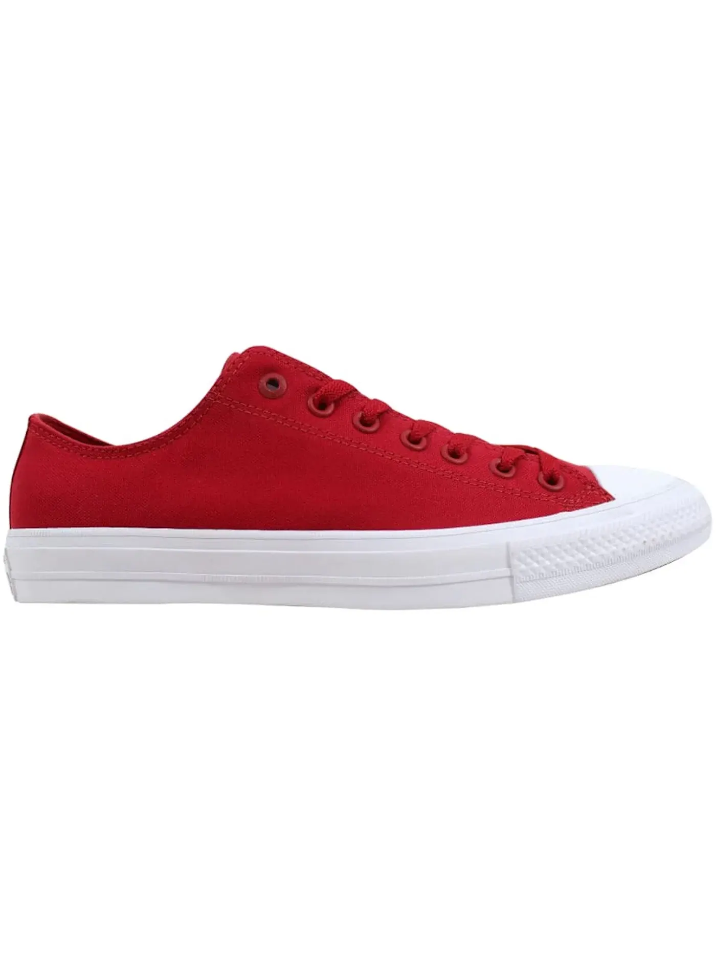 Мужские кроссовки повседневные Converse Chuck Taylor II OX — изображение 1 из 2, красный/белый