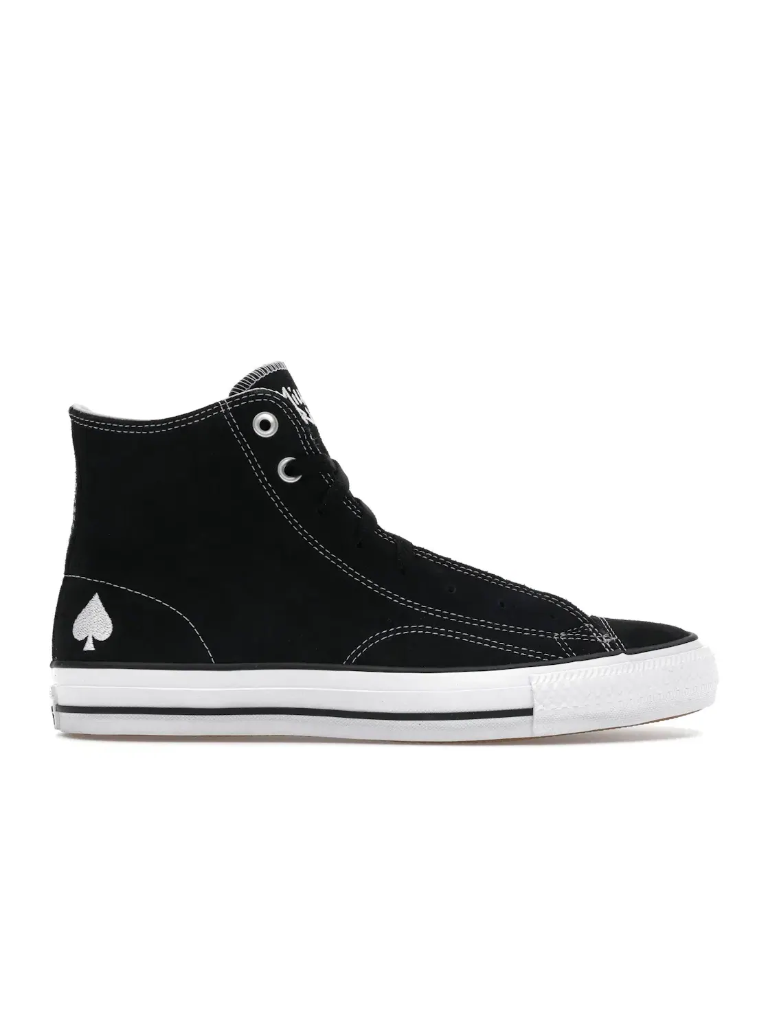 Мужские кроссовки с высоким верхом Converse CONS Chuck Taylor All Star Pro Milton Martinez — изображение 1 из 5, черный/белый