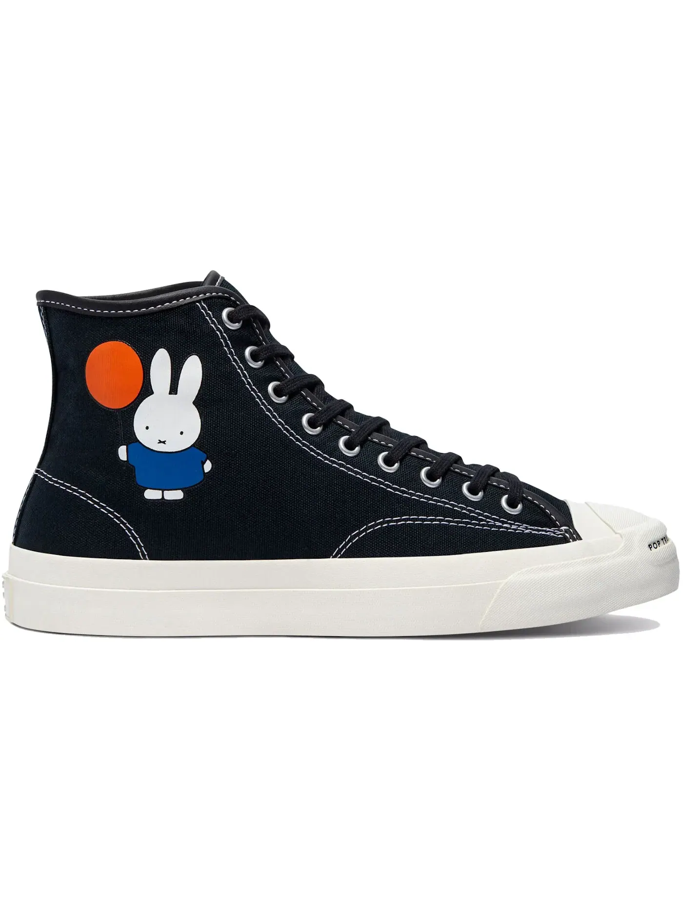 Кроссовки мужские с высоким берцем Converse CONS Jack Purcell Pro Mid — изображение 1 из 1, черный