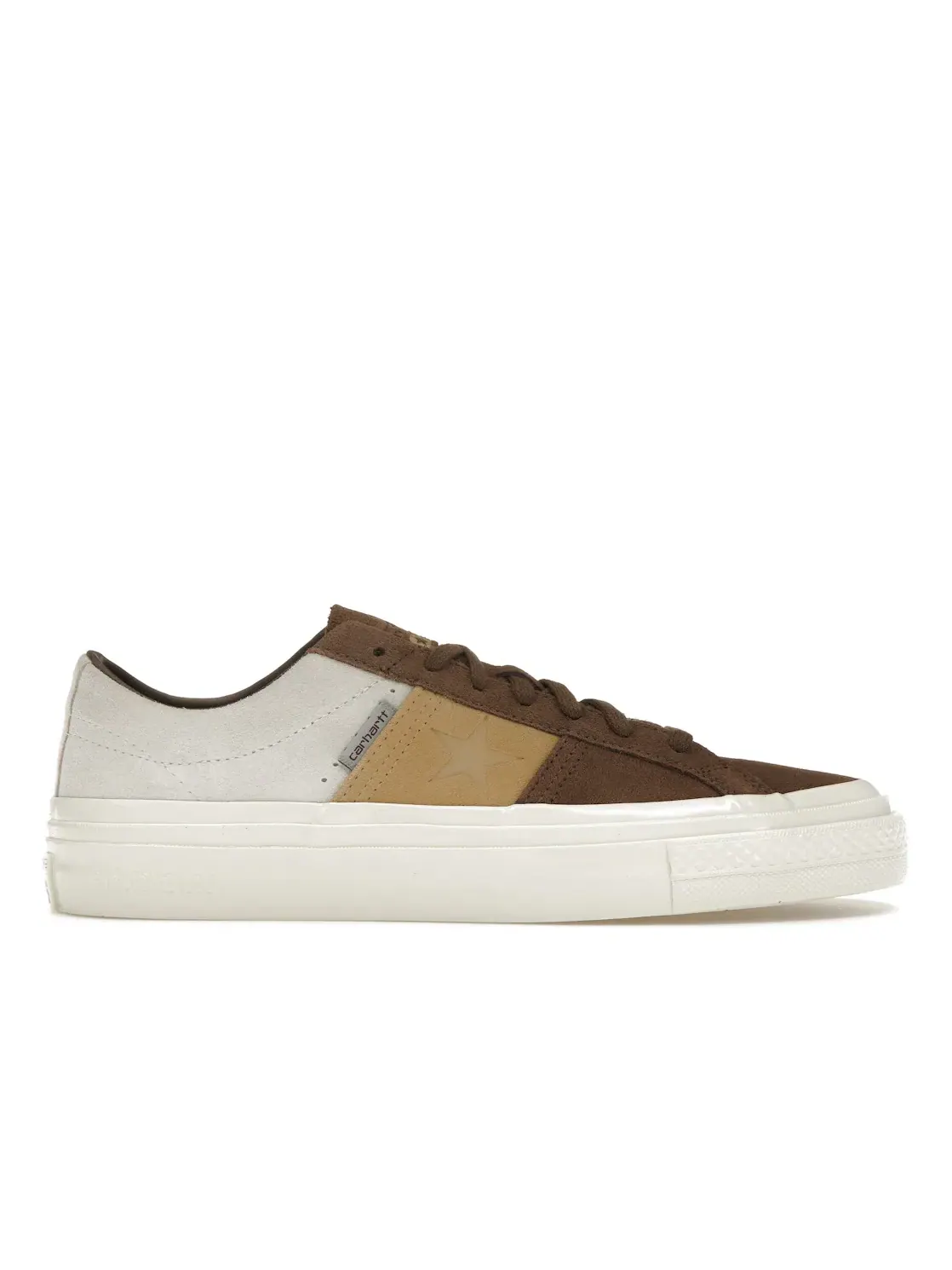 Мужские кеды Lifestyle Converse CONS One Star Pro Carhartt WIP, Dark Earth/Starfish-Egret — изображение 1 из 4